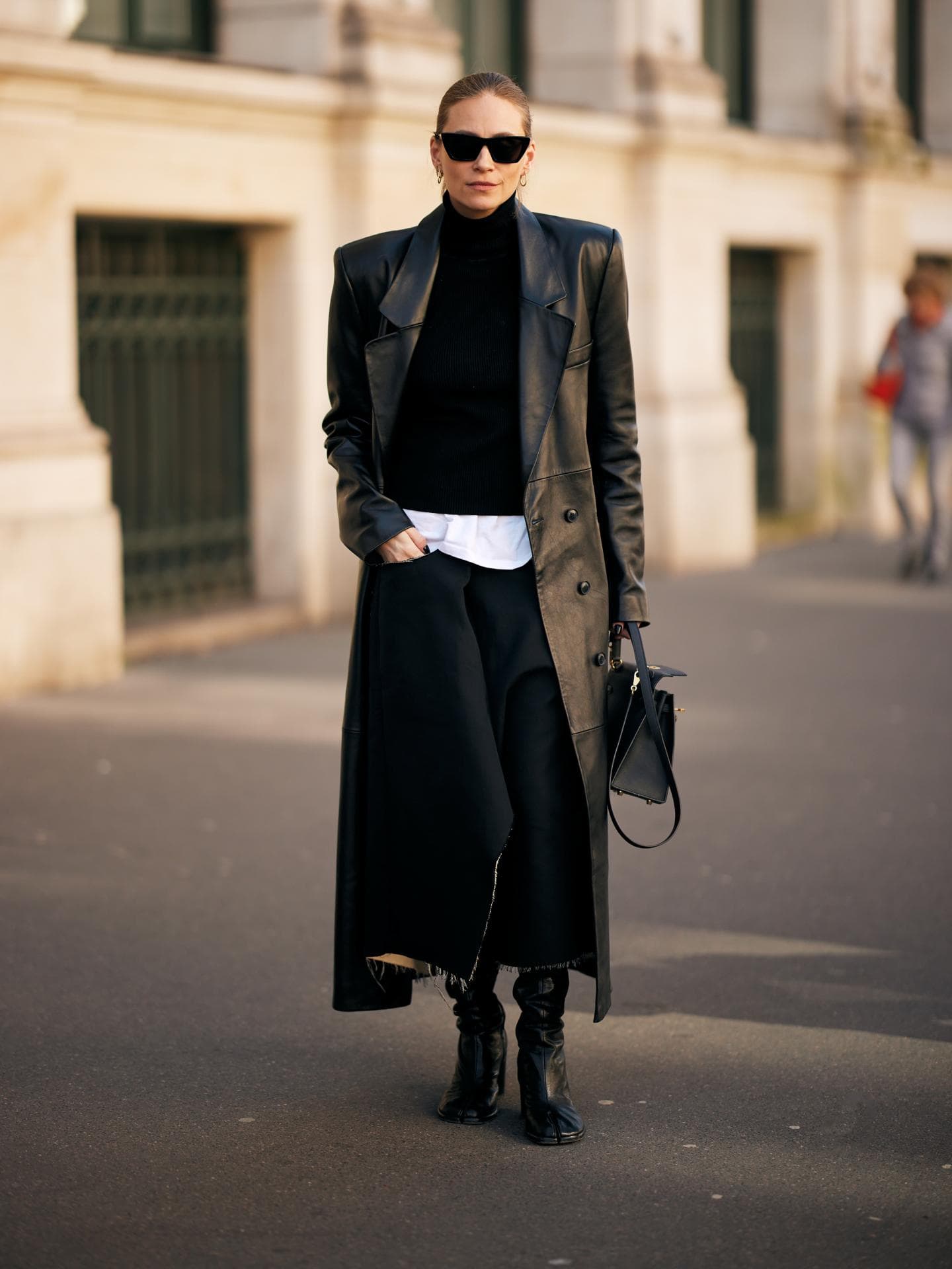 Ledermantel kombinieren