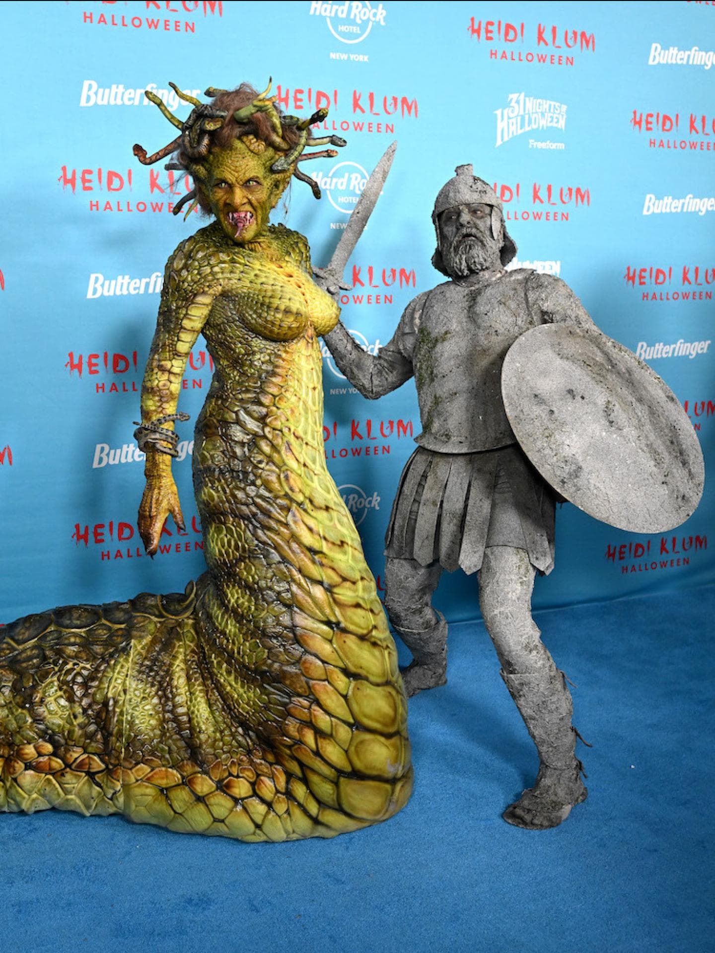 Heidi Klum Medusa-Kostüm 2025