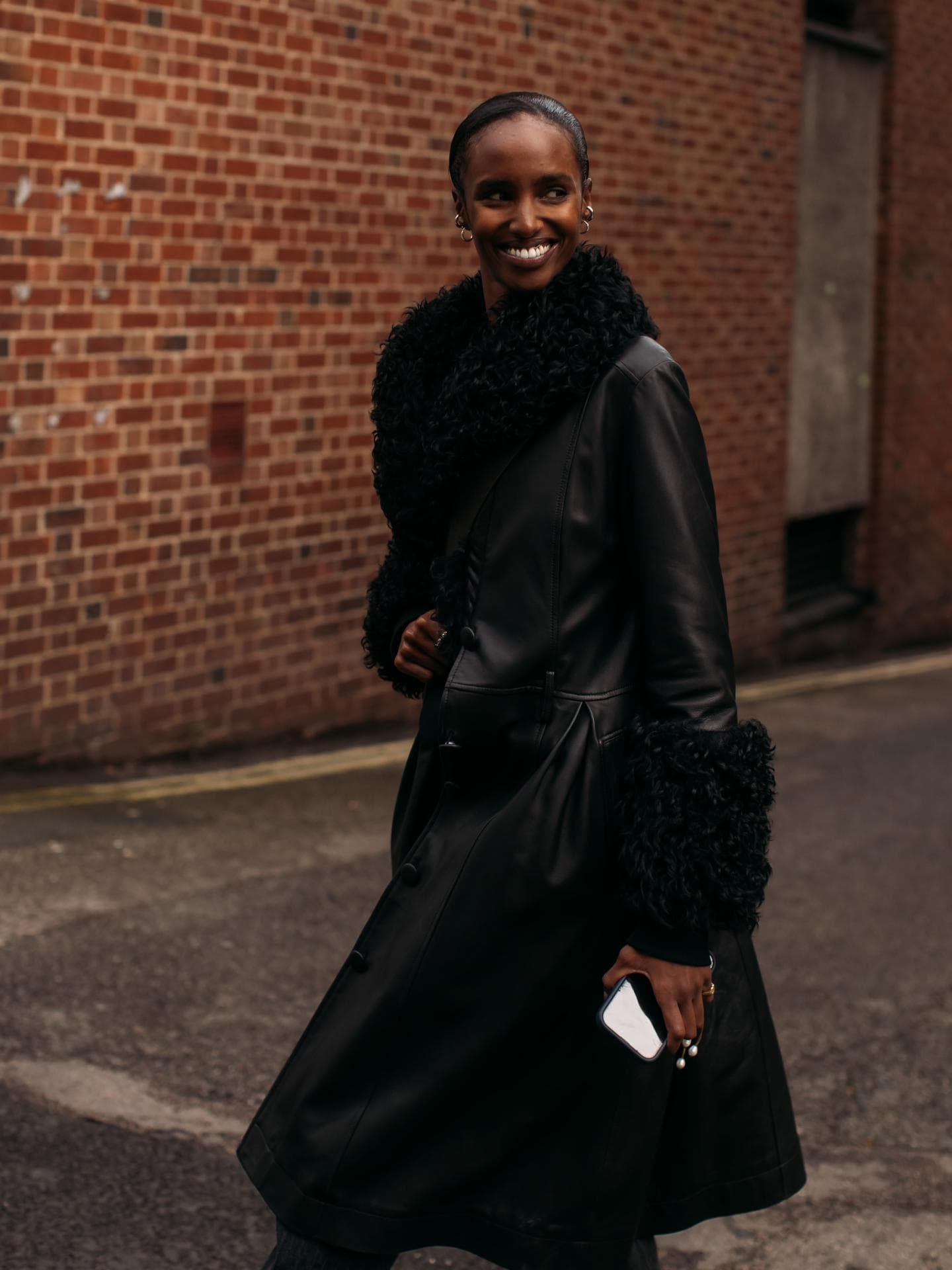 Ledermantel kombinieren