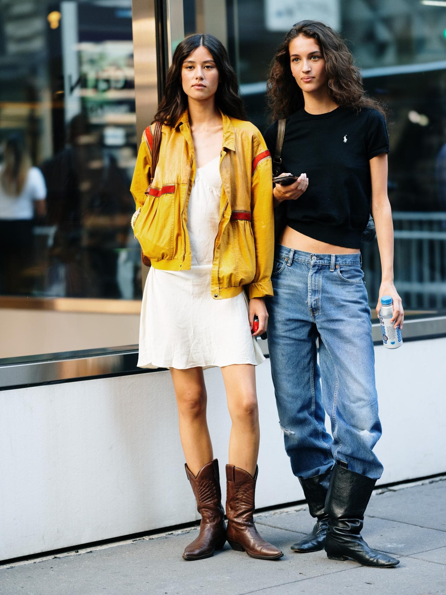 Braune Stiefel kombinieren