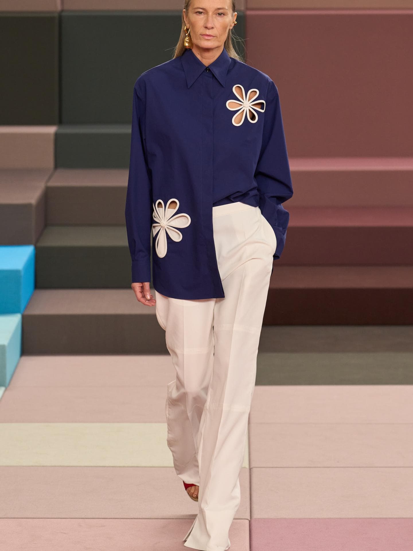 Farbkombi Cloud Dancer und Navy Farbkombi Cloud Dancer und Navy