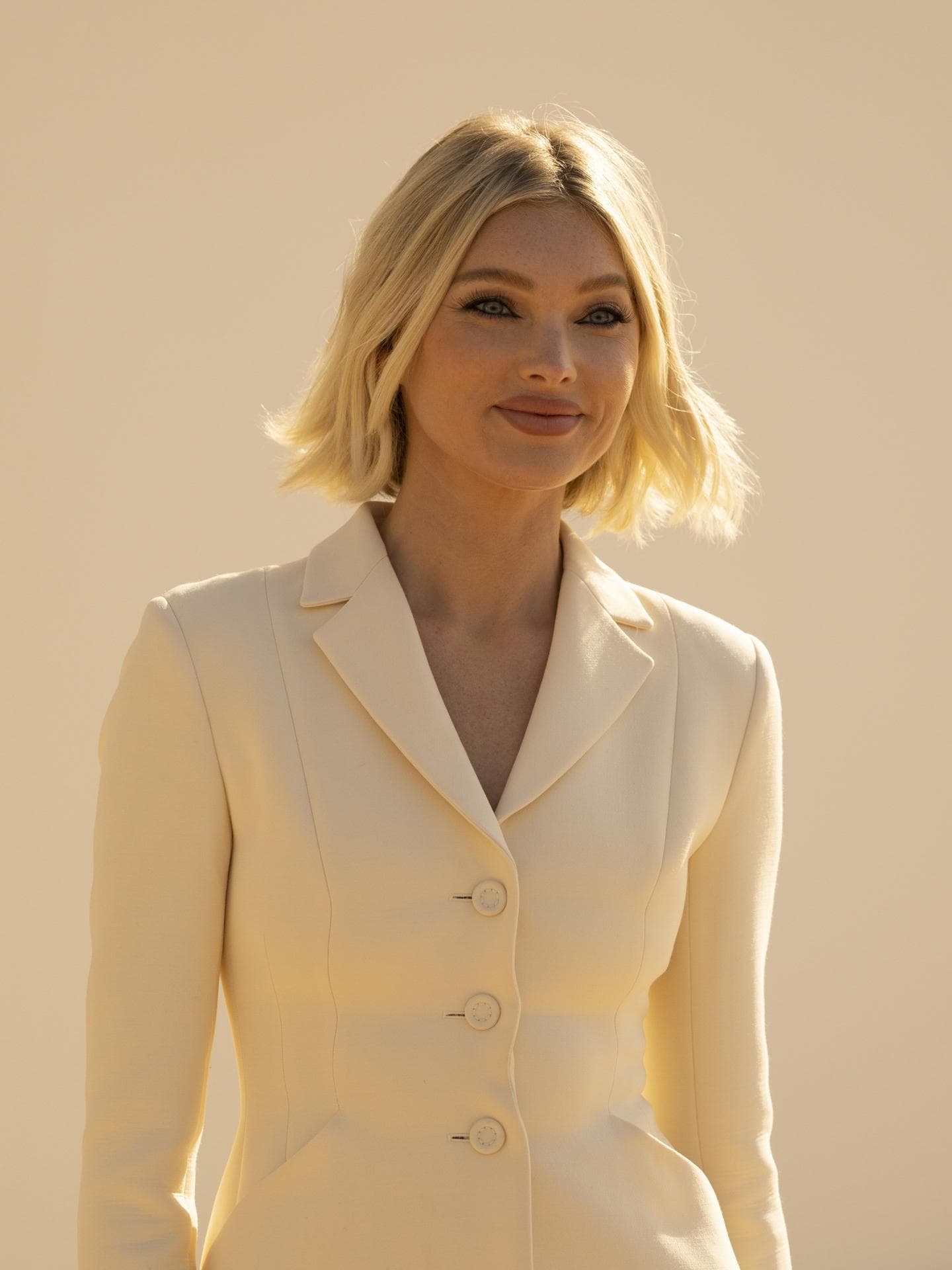 Frisuren dünnes Haar Elsa Hosk