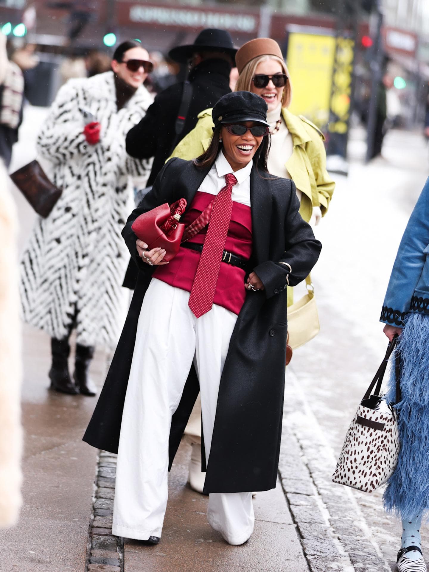 Streetstyle in Kopenhagen Streetstyle in Kopenhagen