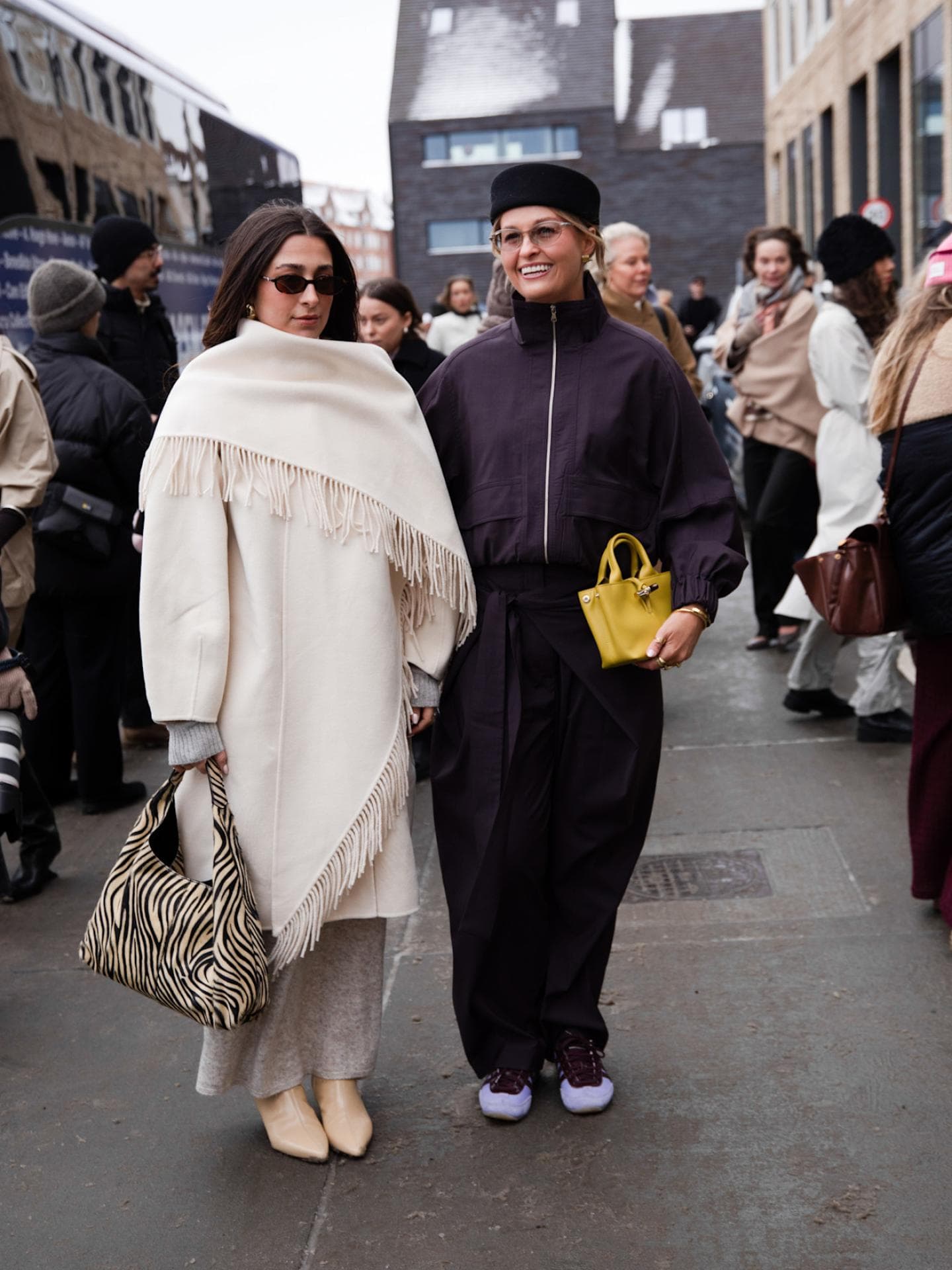 Streetstyle in Kopenhagen Streetstyle in Kopenhagen