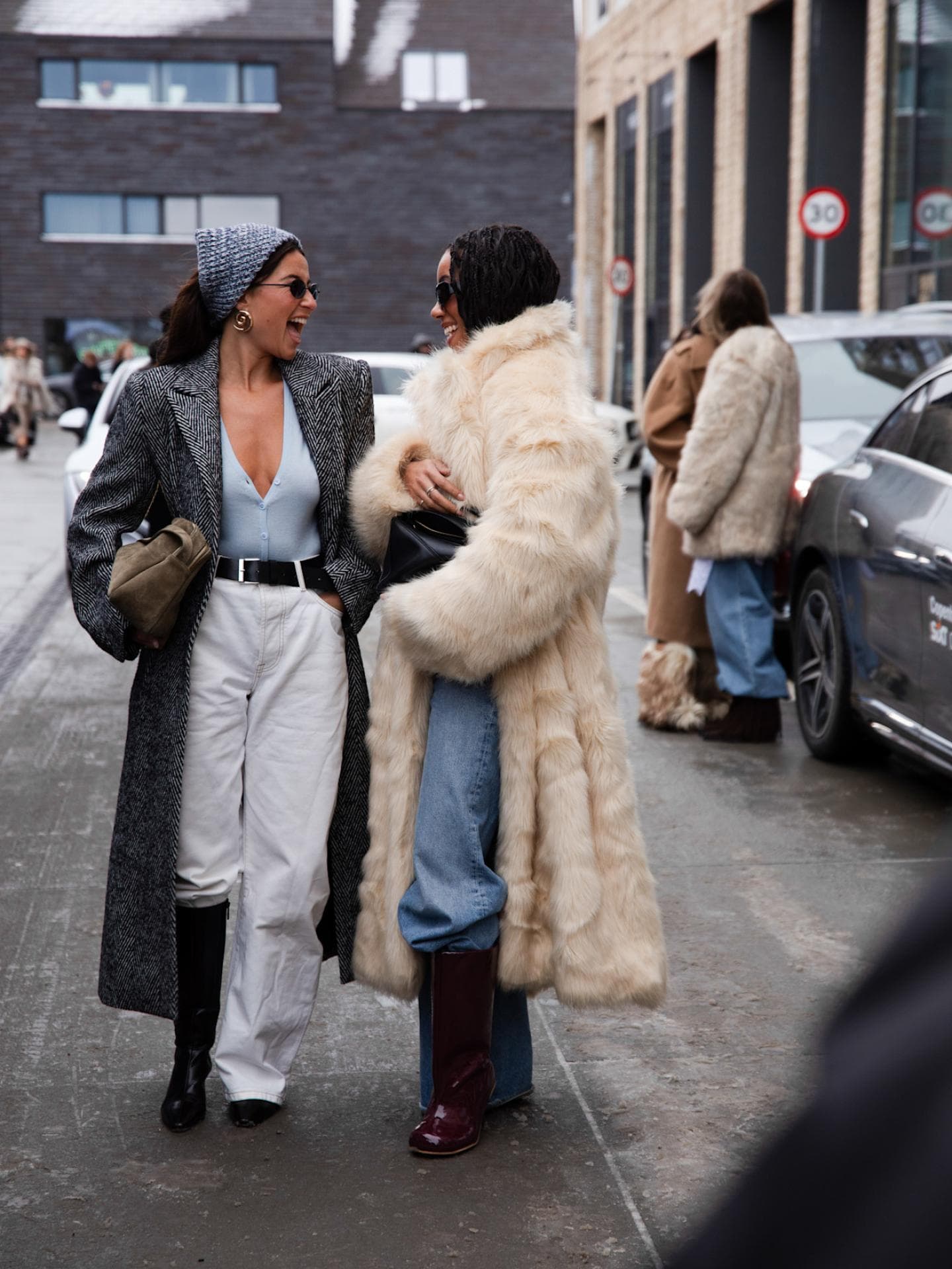 Streetstyle in Kopenhagen Streetstyle in Kopenhagen