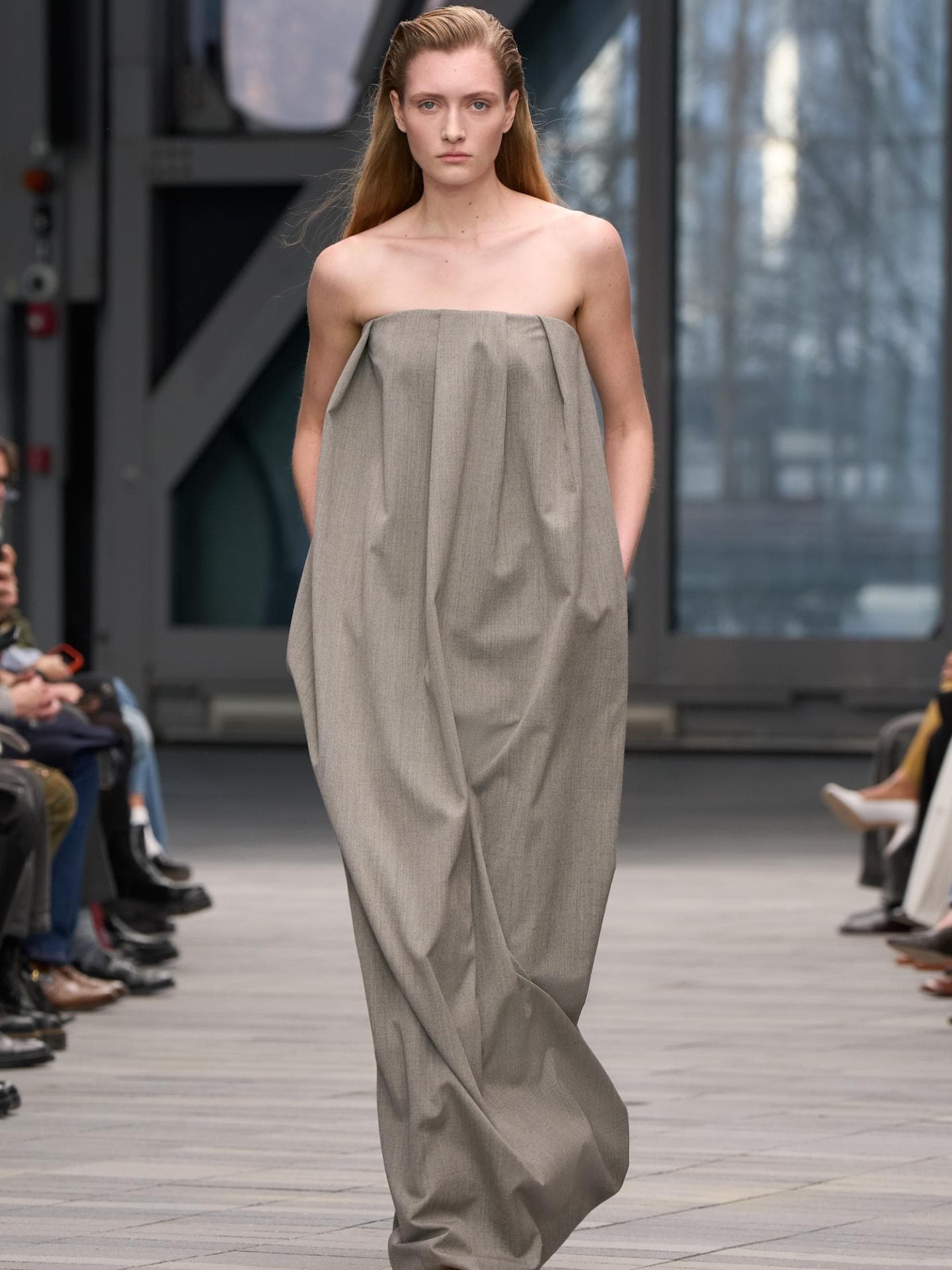 Calvin Klein Collection F26 Drapierung Calvin Klein Collection F26 Drapierung