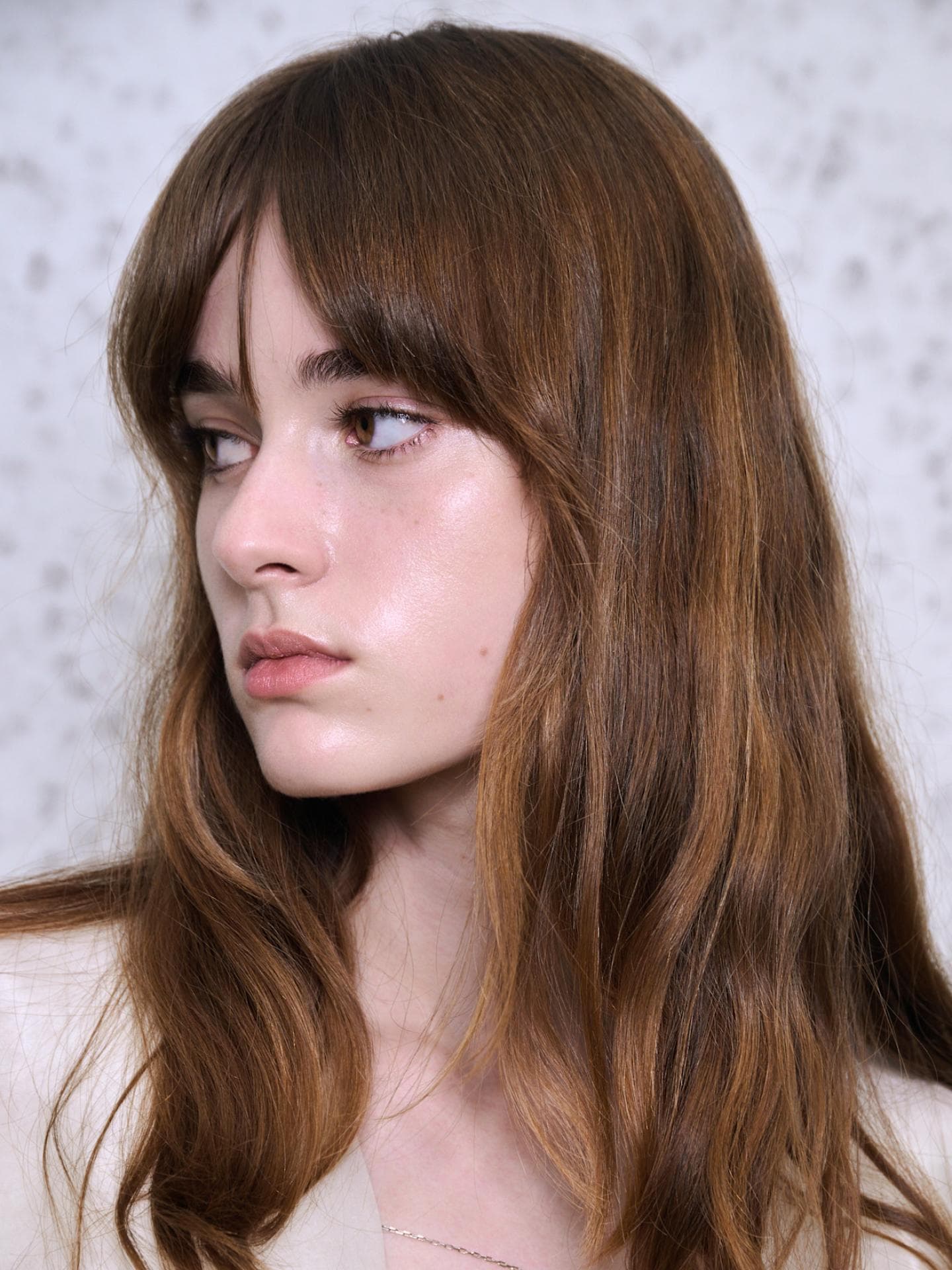 Effortless Curtain Bangs