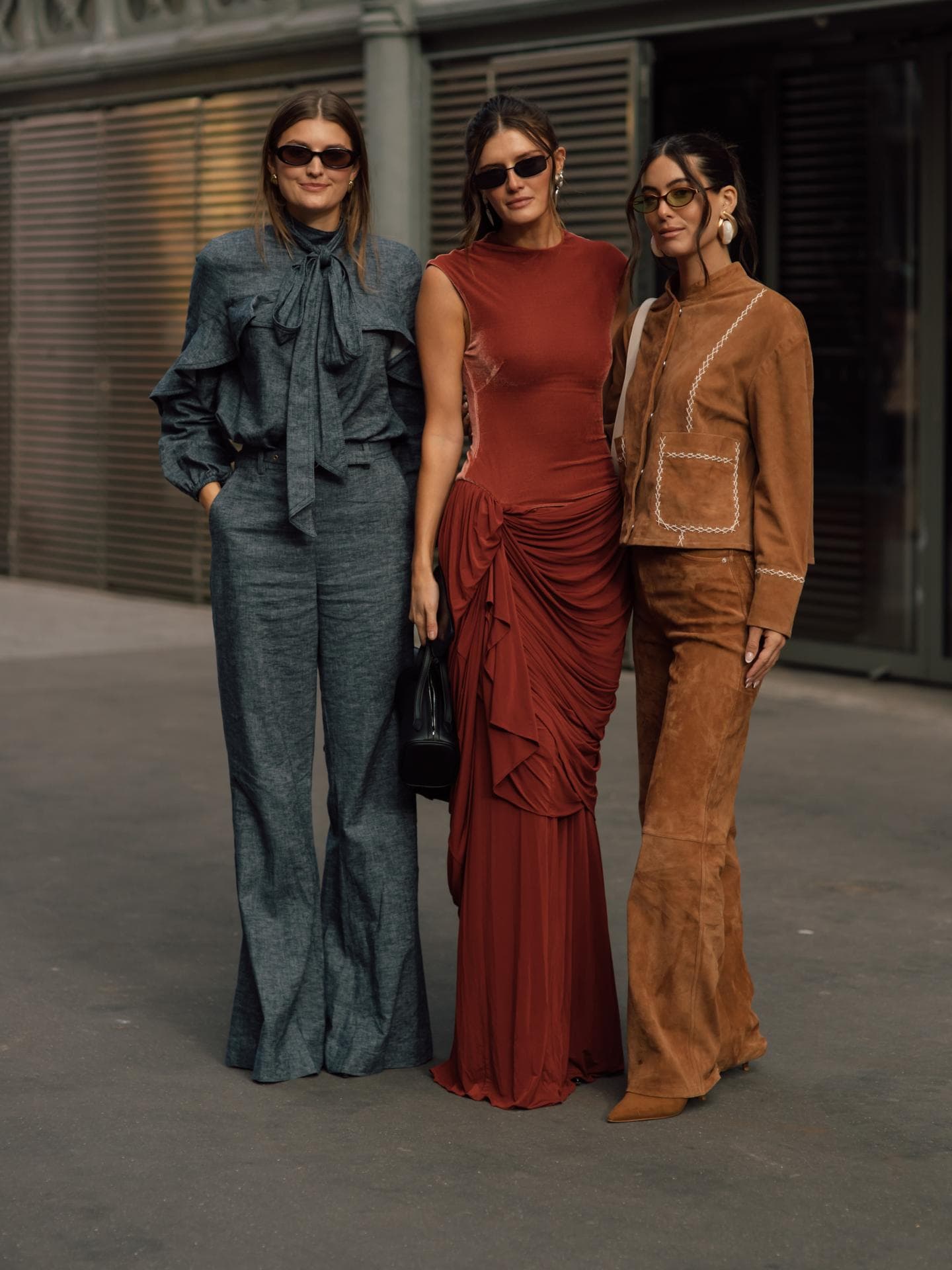 Sonnenbrillen-Trends Frühjahr/ Sommer Frauen mit Sonnenbrillen