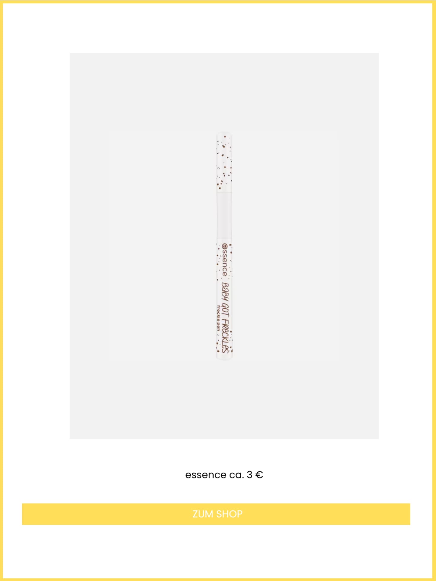 Die besten Fake Freckles gelingen mit diesem 3-Euro-Drogerieprodukt – in unter 10 Sekunden