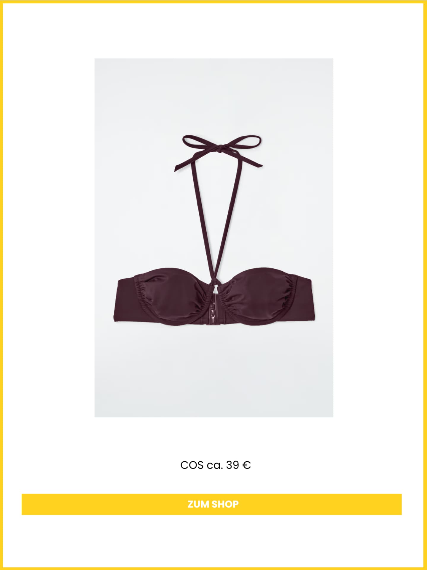 Quiet Luxury Bikinis 2026: 3 edle Modelle für den Sommer