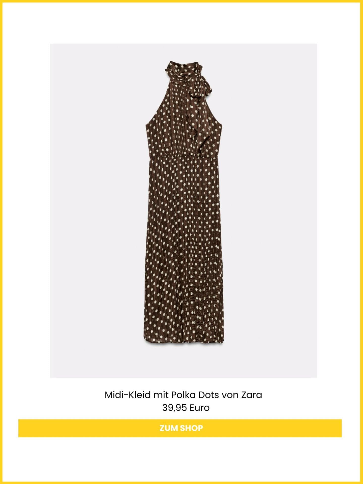 Midi-Kleid von Zara