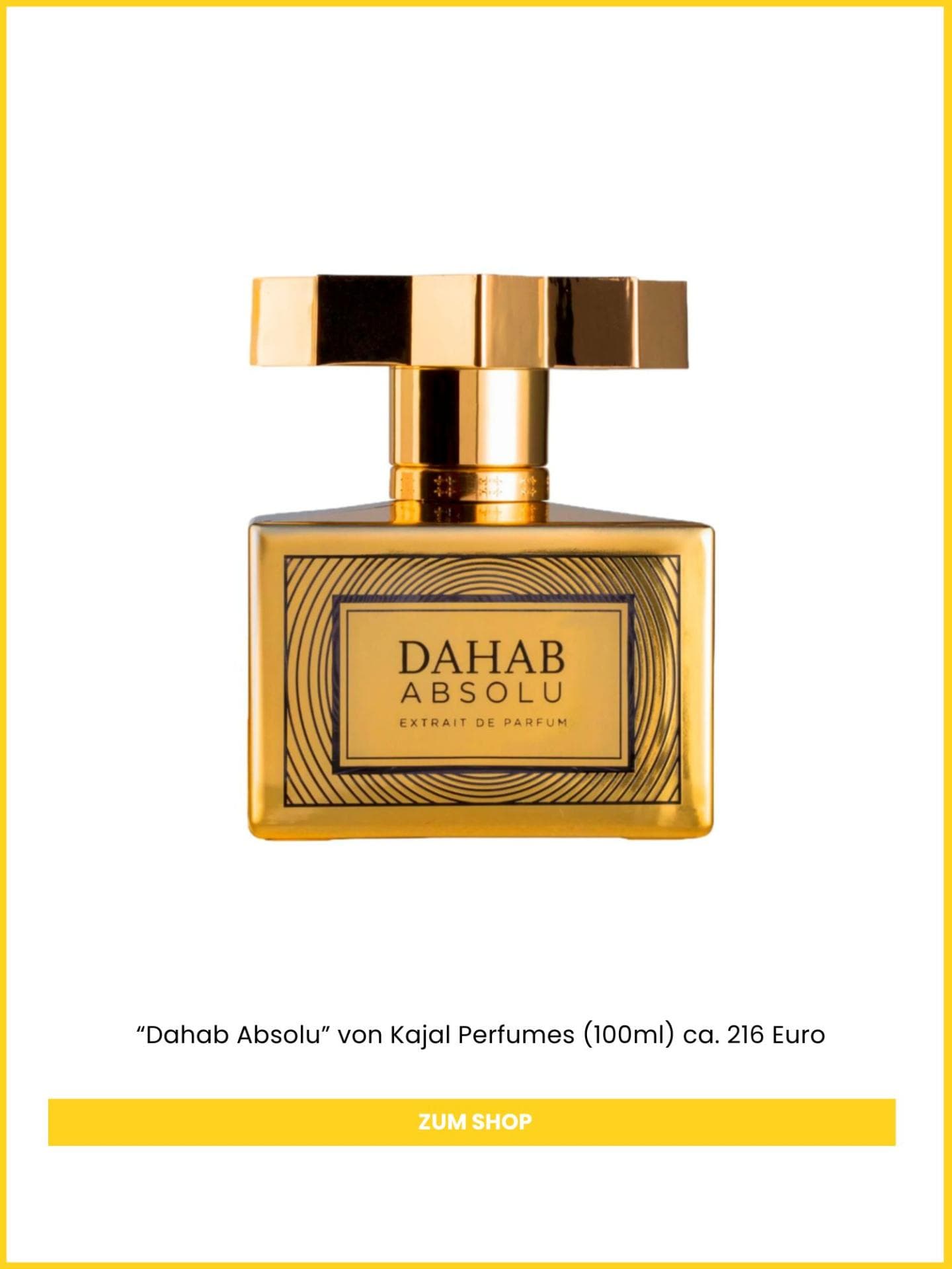 "Dahab Absolu" von Kajal Perfumes "Dahab Absolu" von Kajal Perfumes