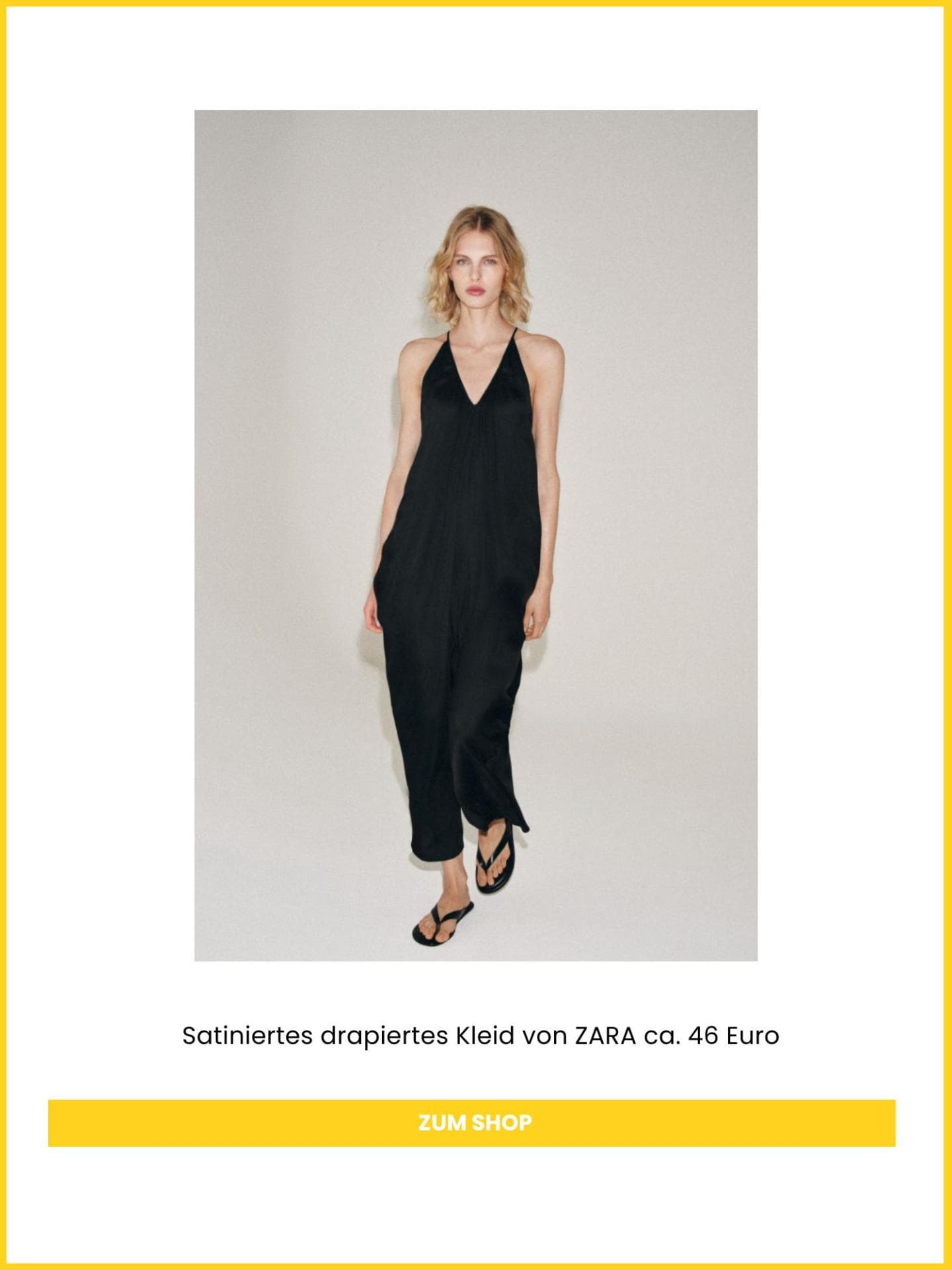 Schwarzes Kleid von ZARA Schwarzes Kleid von ZARA