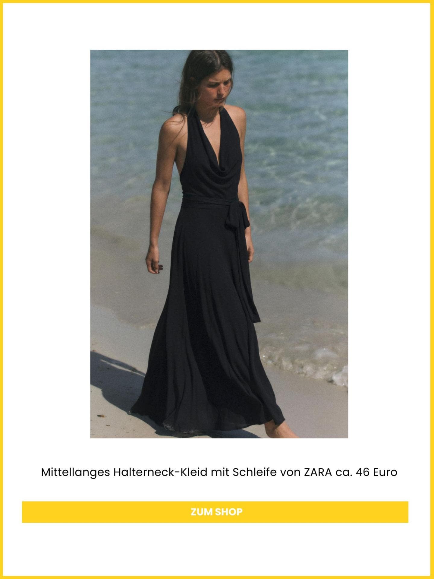 Schwarzes Kleid von ZARA Schwarzes Kleid von ZARA
