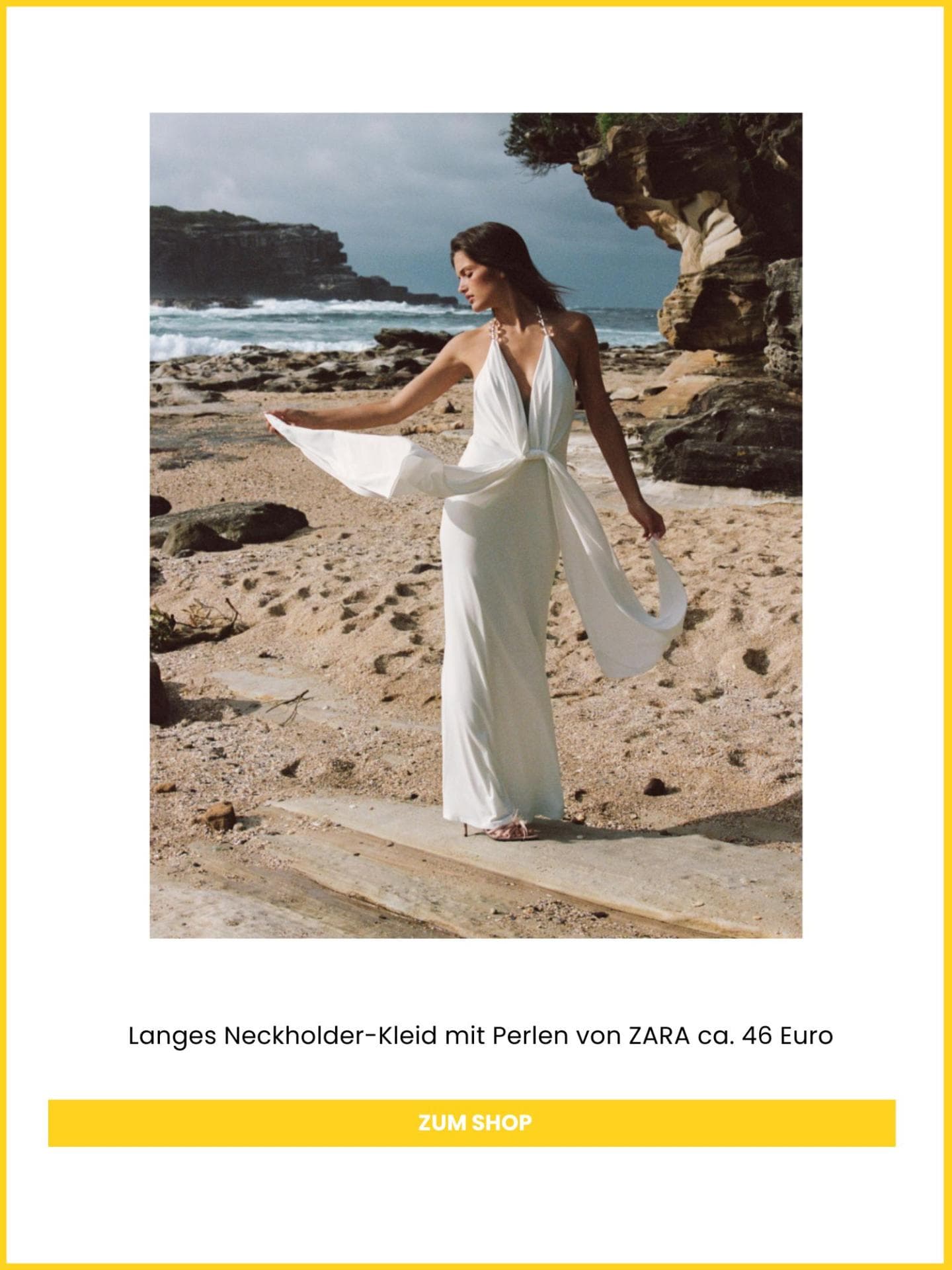 Weißes Kleid von ZARA Weißes Kleid von ZARA