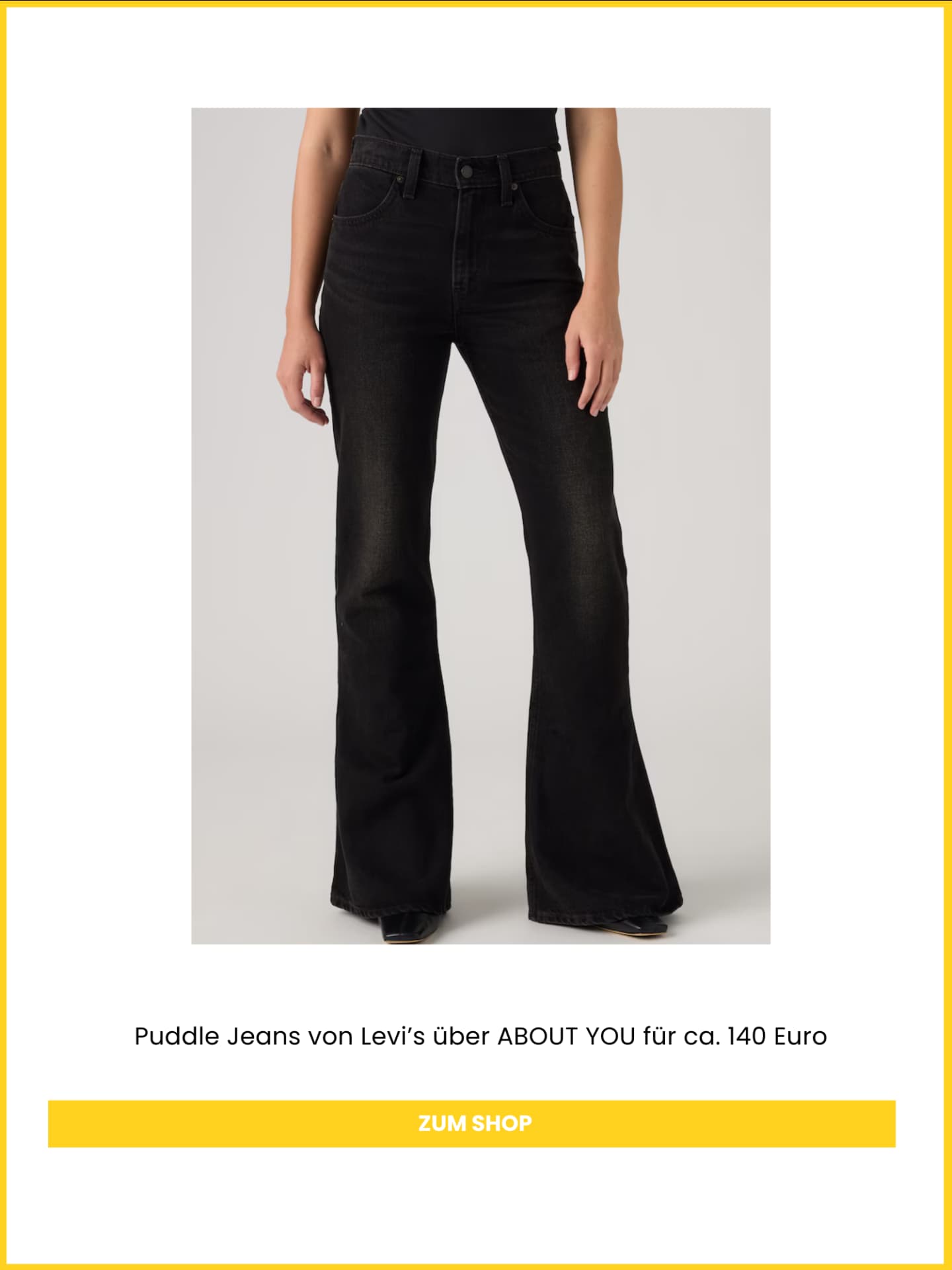 Puddle Jeans bestimmen im Herbst 2026 die Trends – mein Favorit ist von Levi's Puddle Jeans bestimmen im Herbst 2026 die Trends – mein Favorit ist von Levi's
