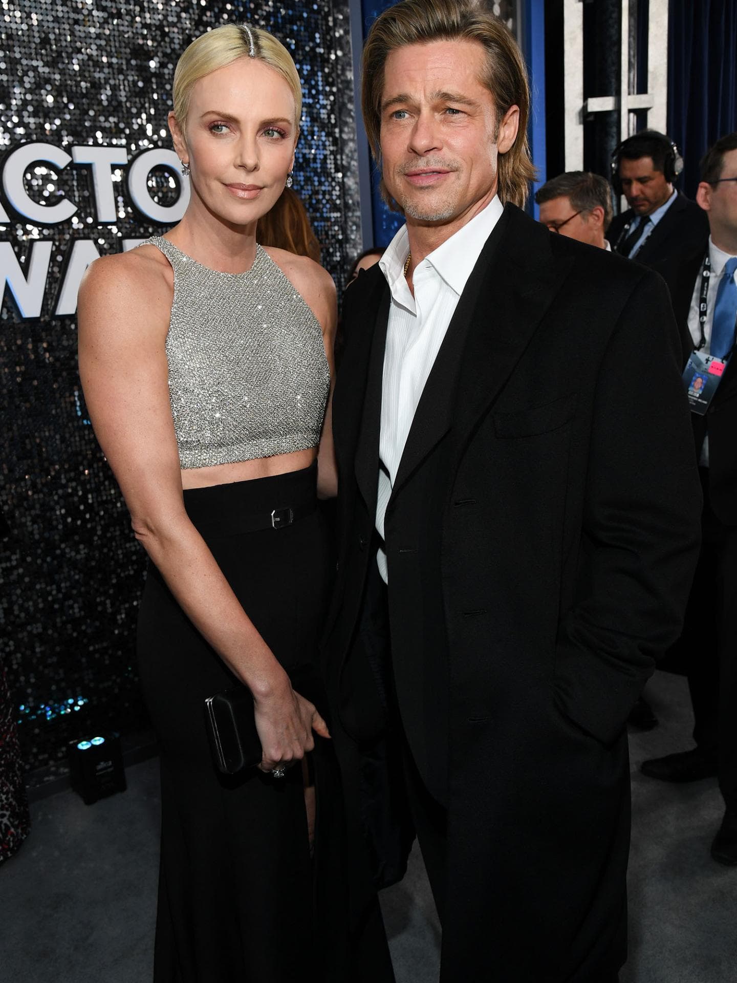 Brad Pitt und Charlize Theron