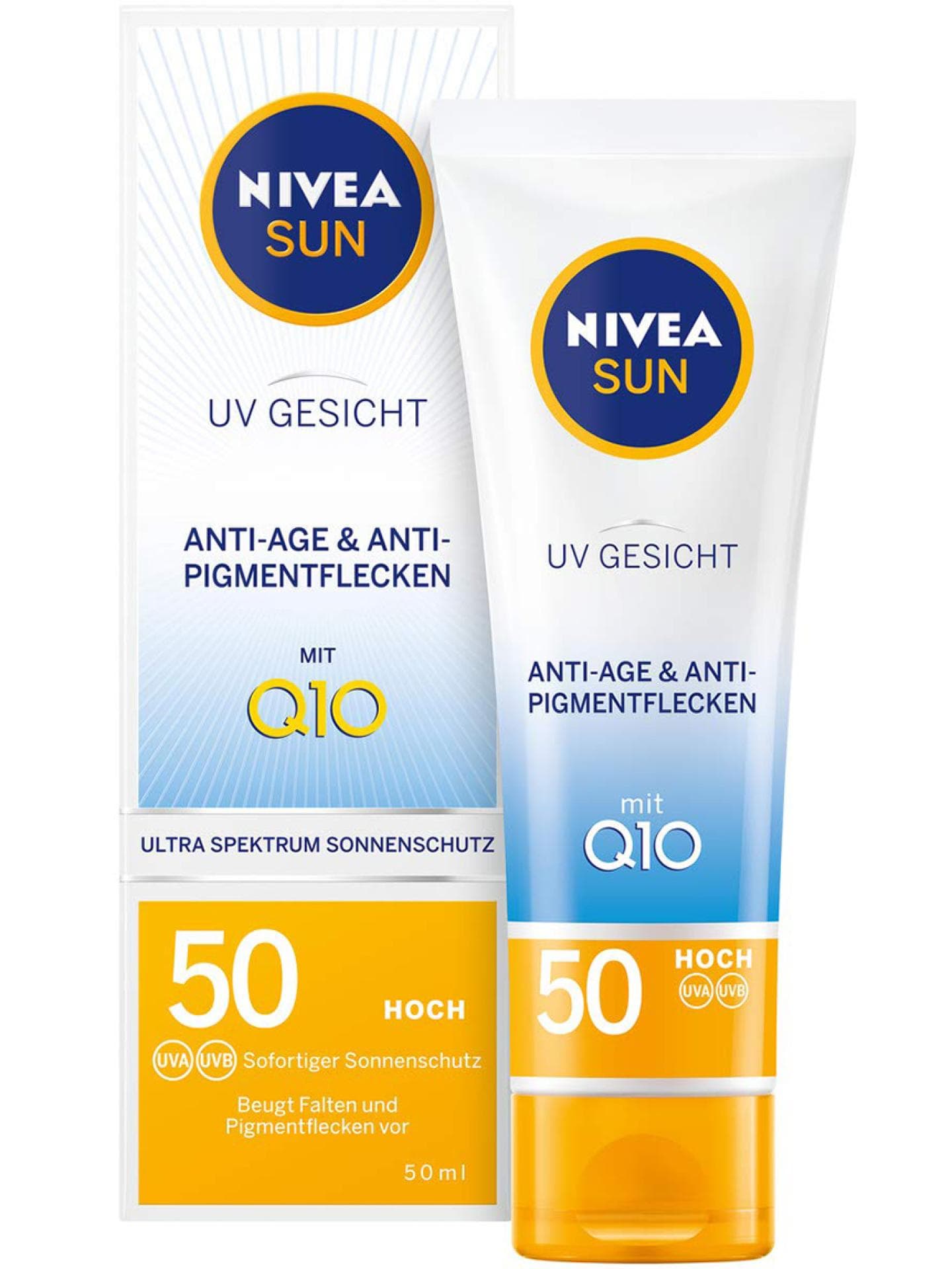 Nivea Sun Creme gegen Pigmentflecken