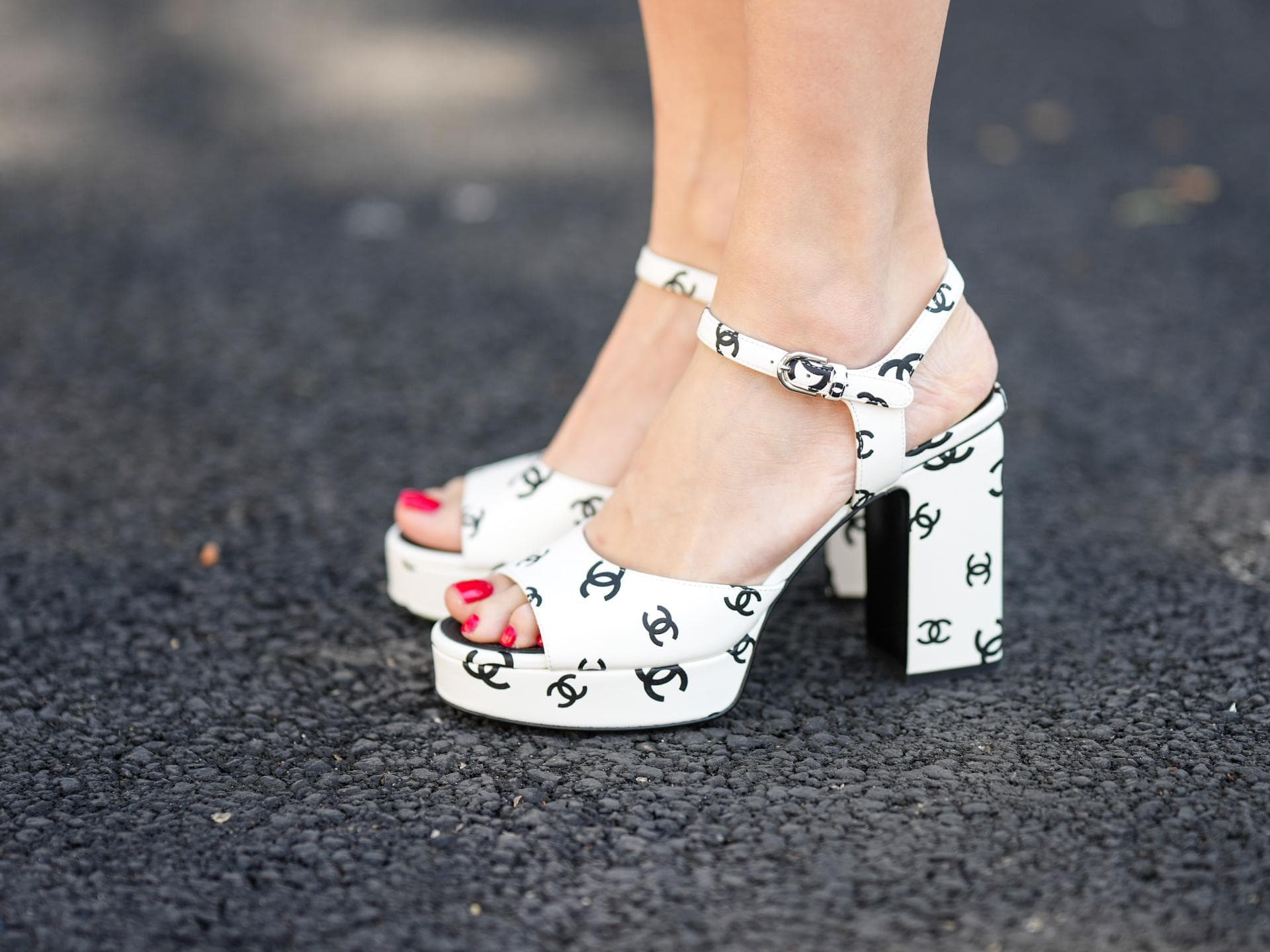 Streetstyle Chanel Schuhe