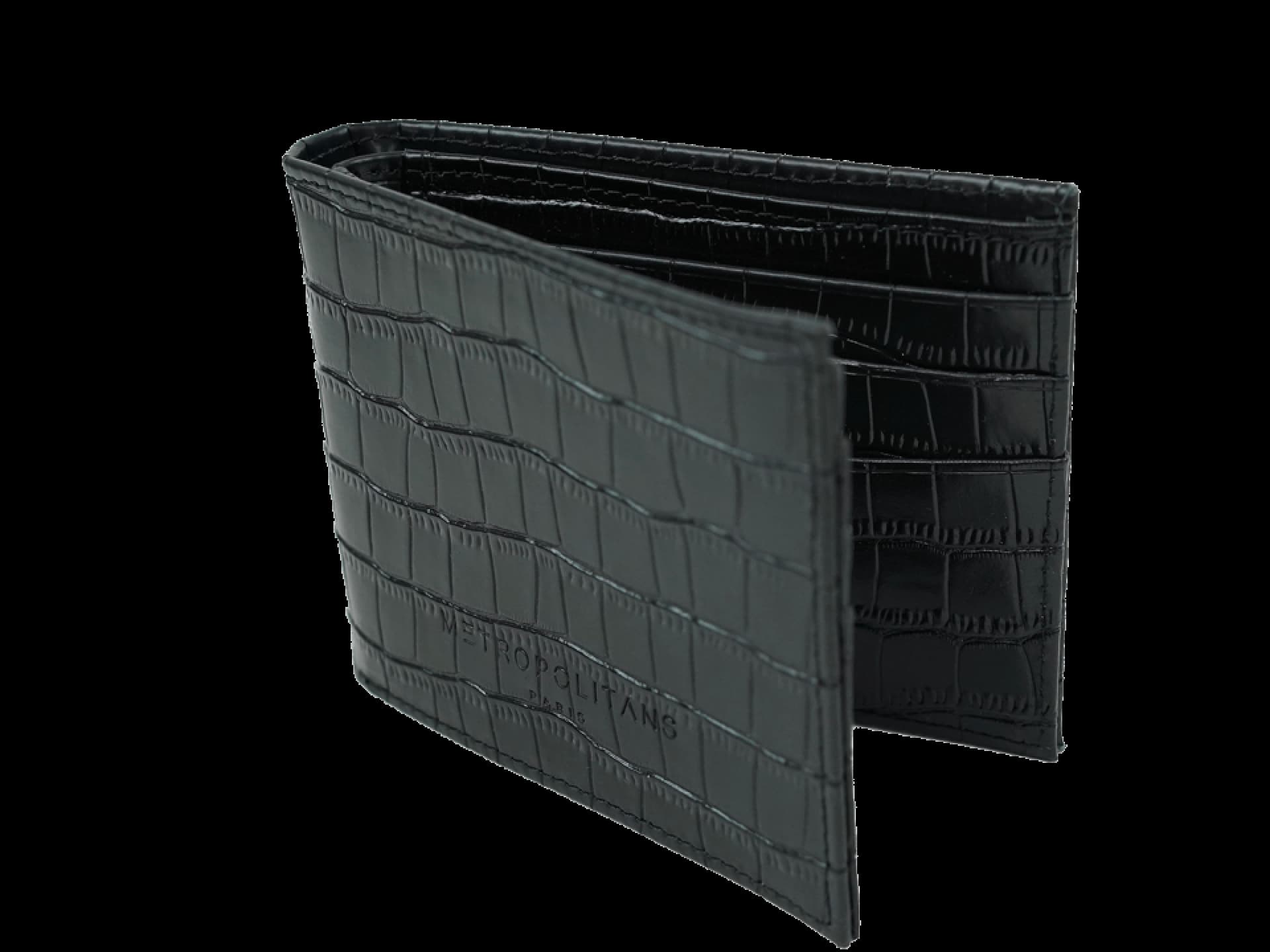 Metropolitans Paris California Nights Black Wallet