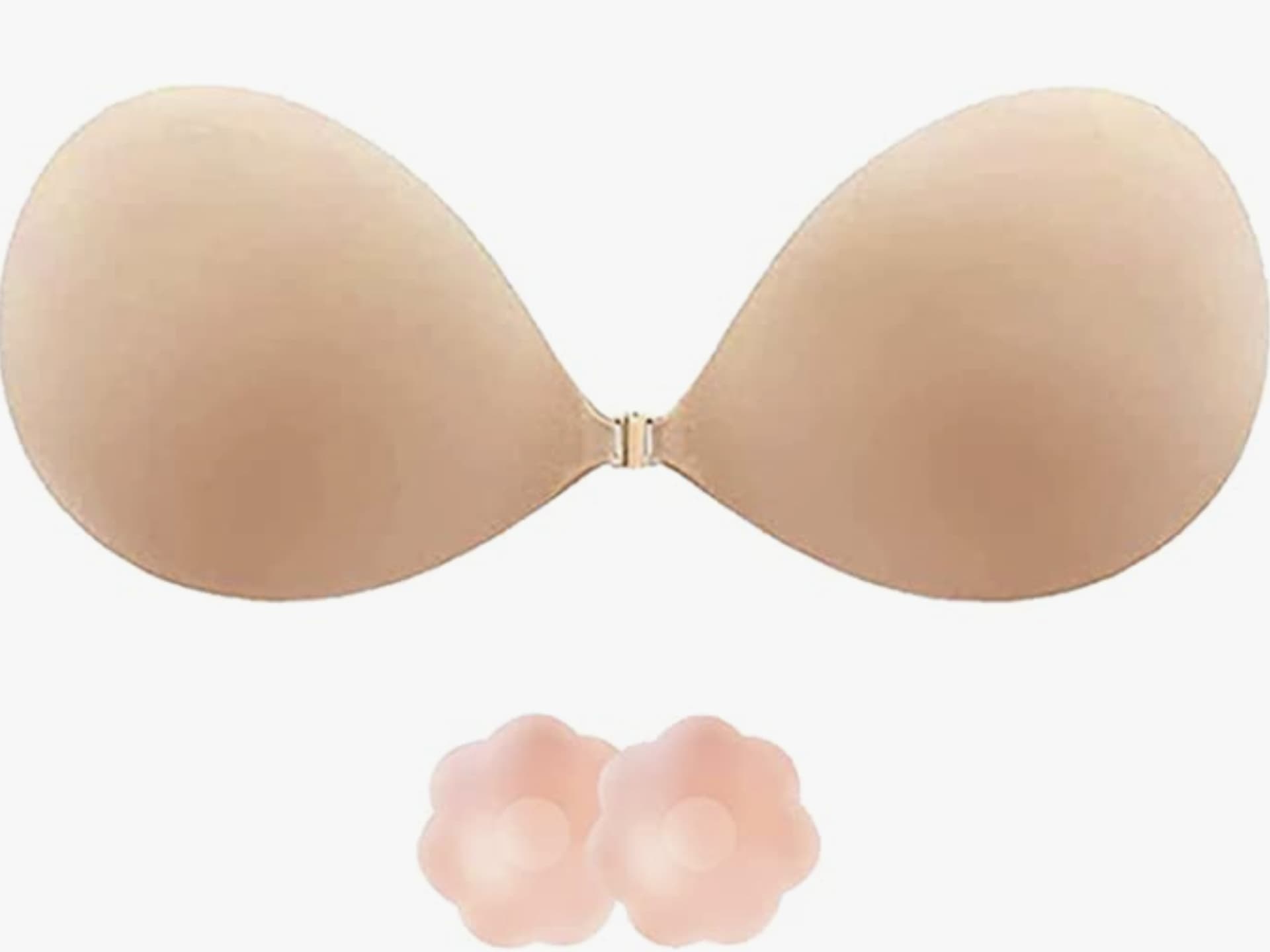 BTkviseQat Klebe BH Rückenfrei Push up BH