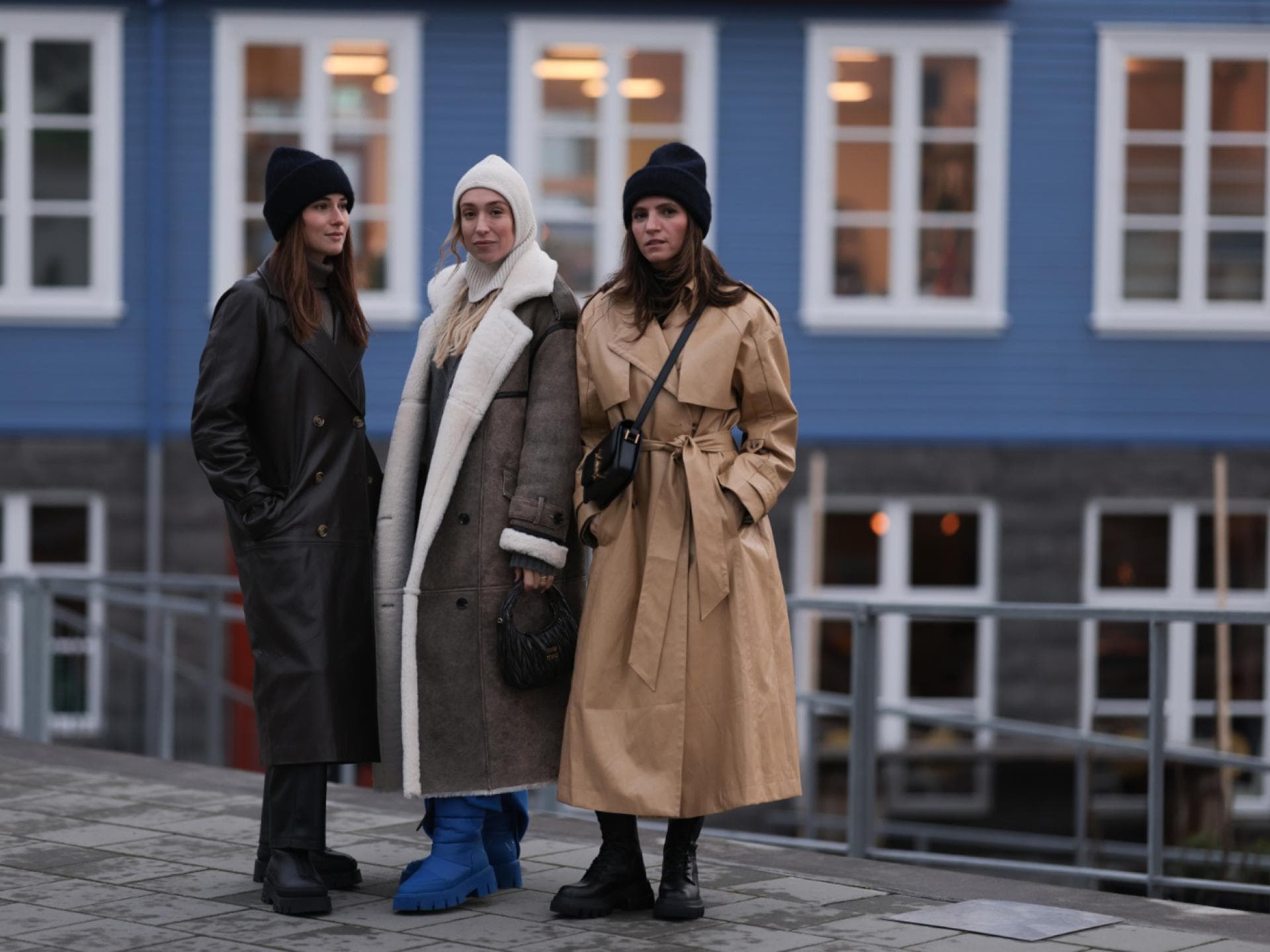 Streetstyle stylische Frauen Winter Look