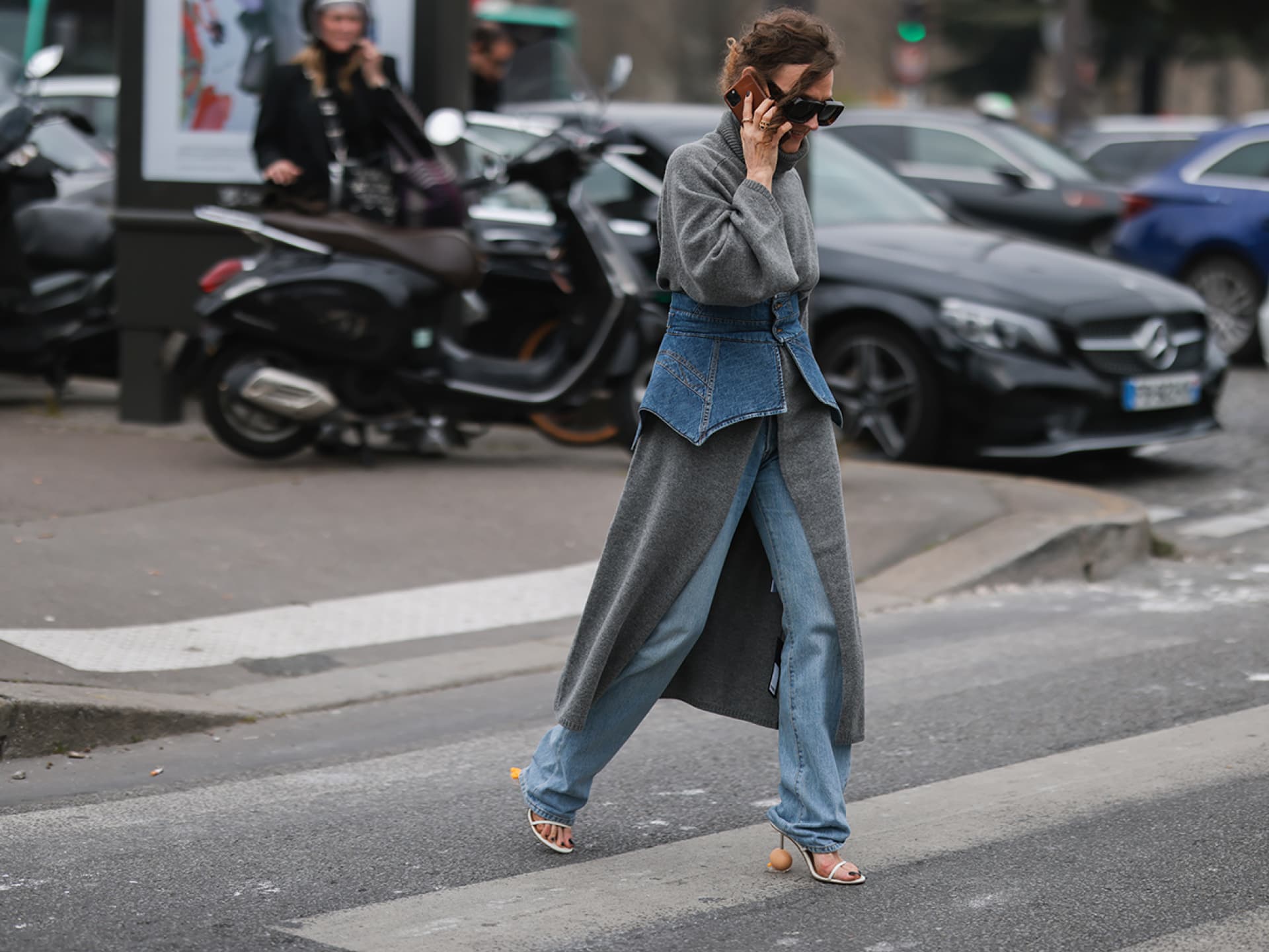 Renata Jazdzyk in Jeans