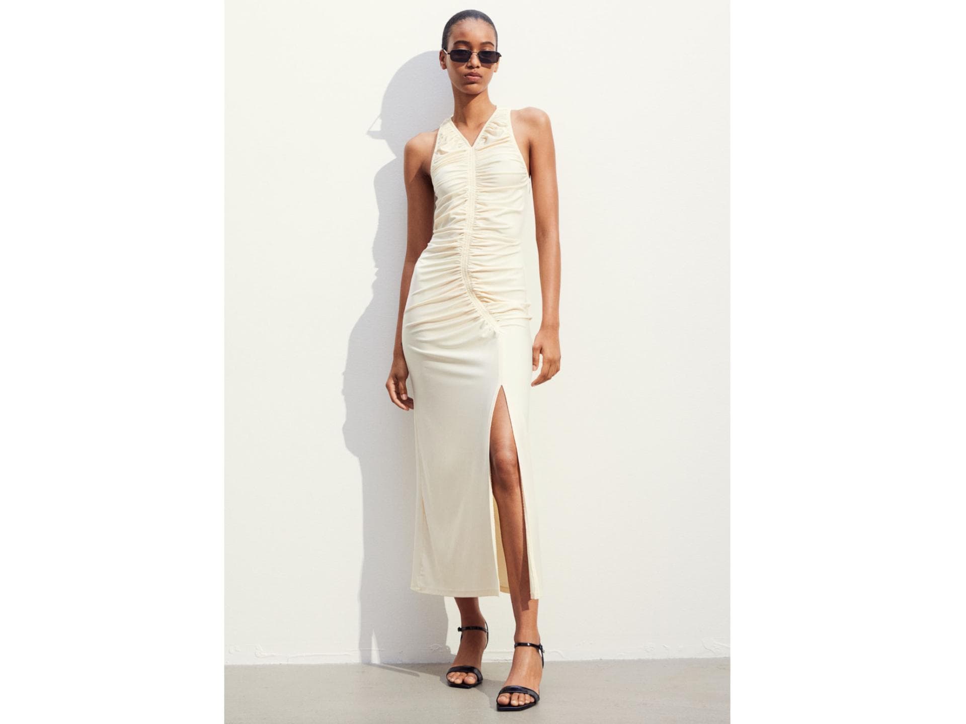 Kleid mit Raffungen 