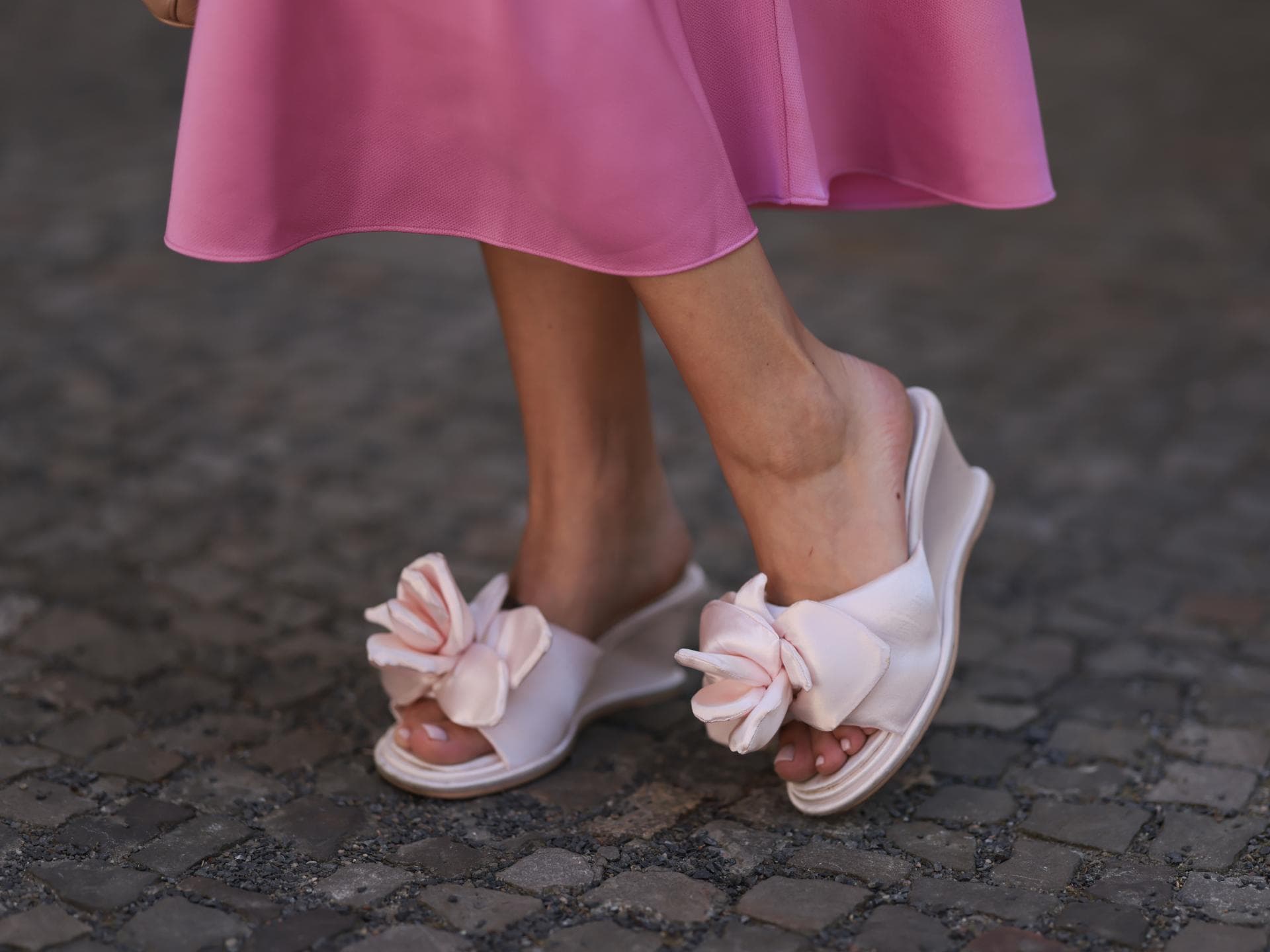 Schuhe mit Keilabsatz