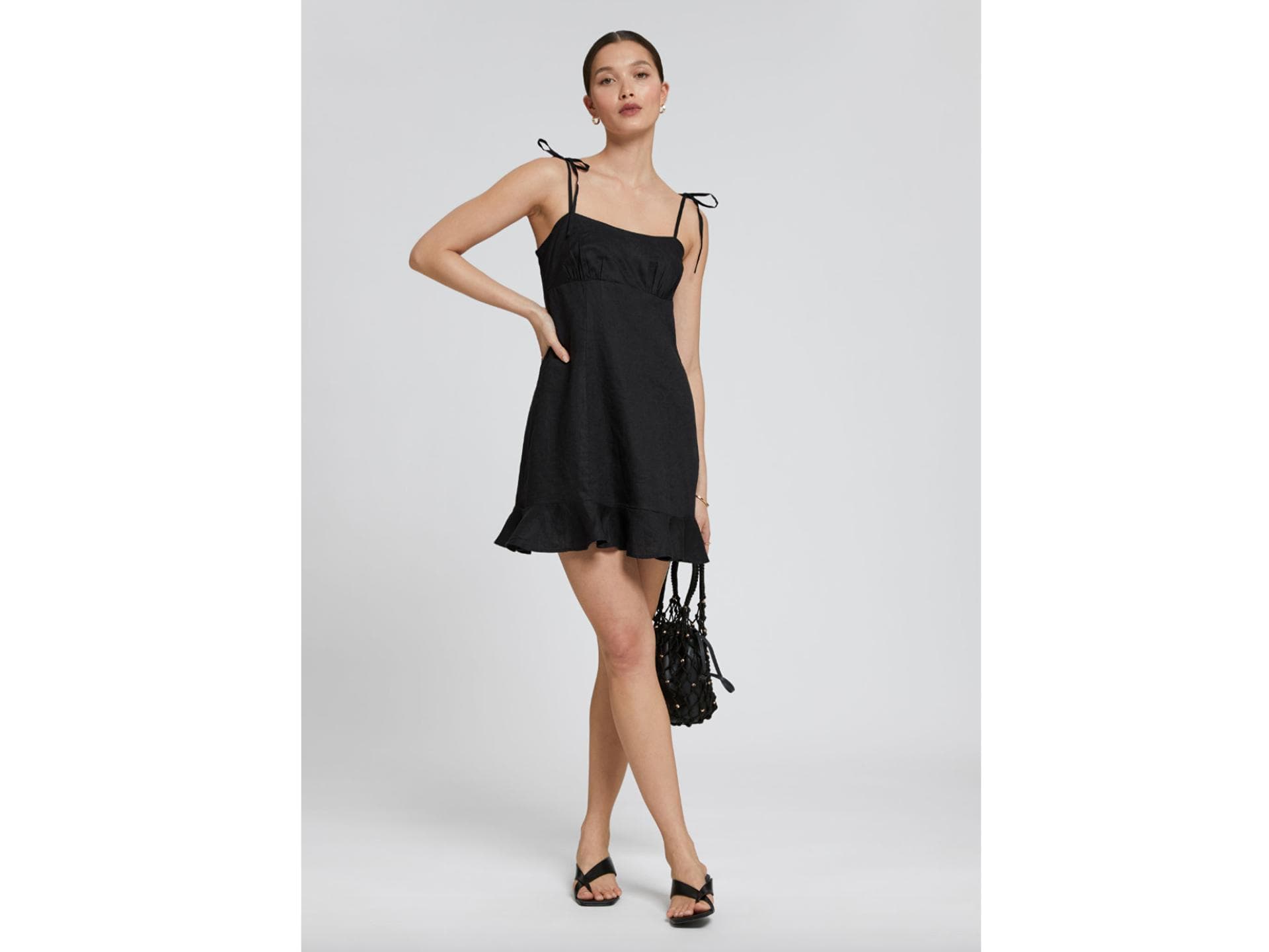 Schwarzes Minikleid von & Other Stories 