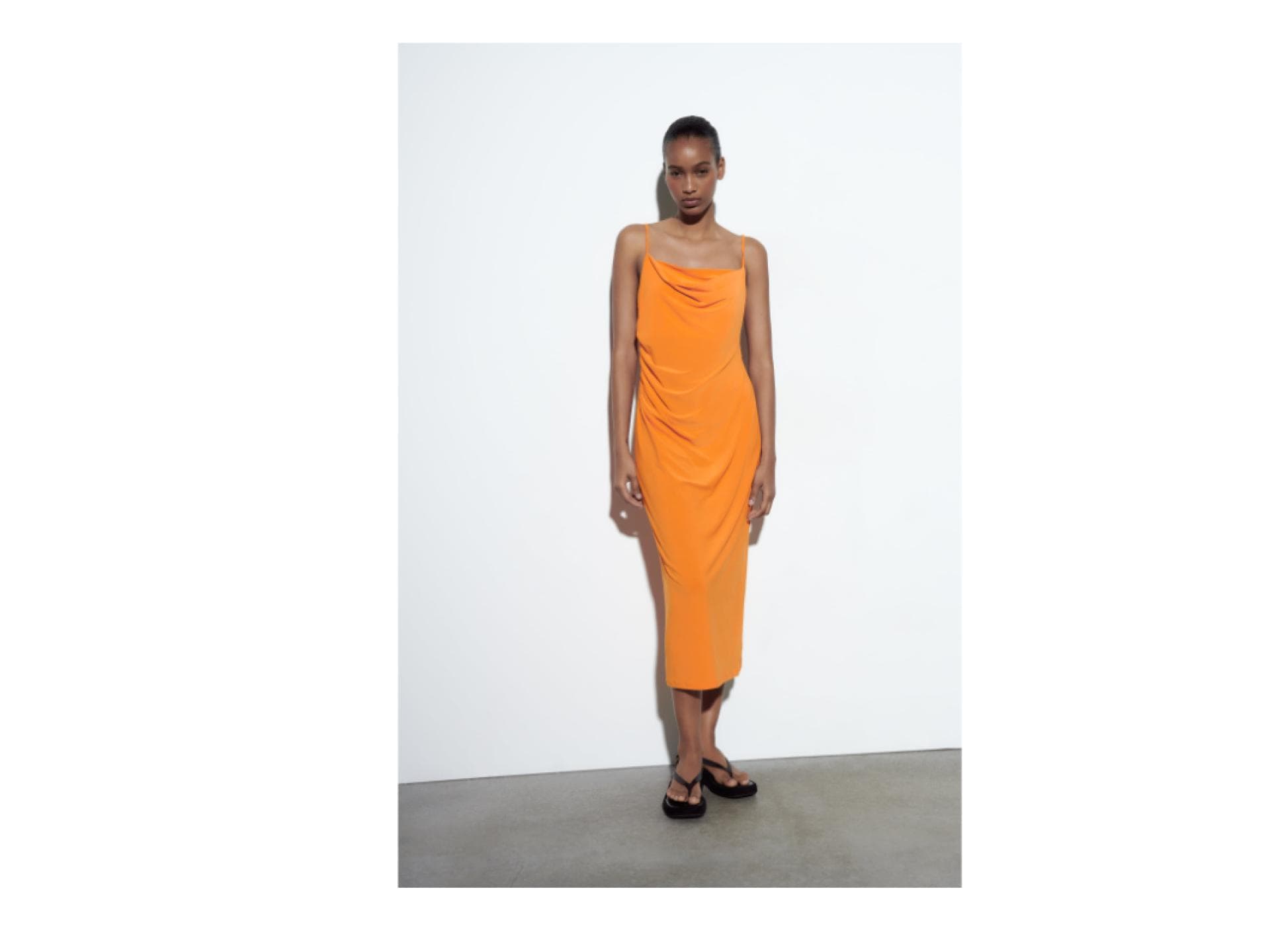 Frau träg Tube-Dress