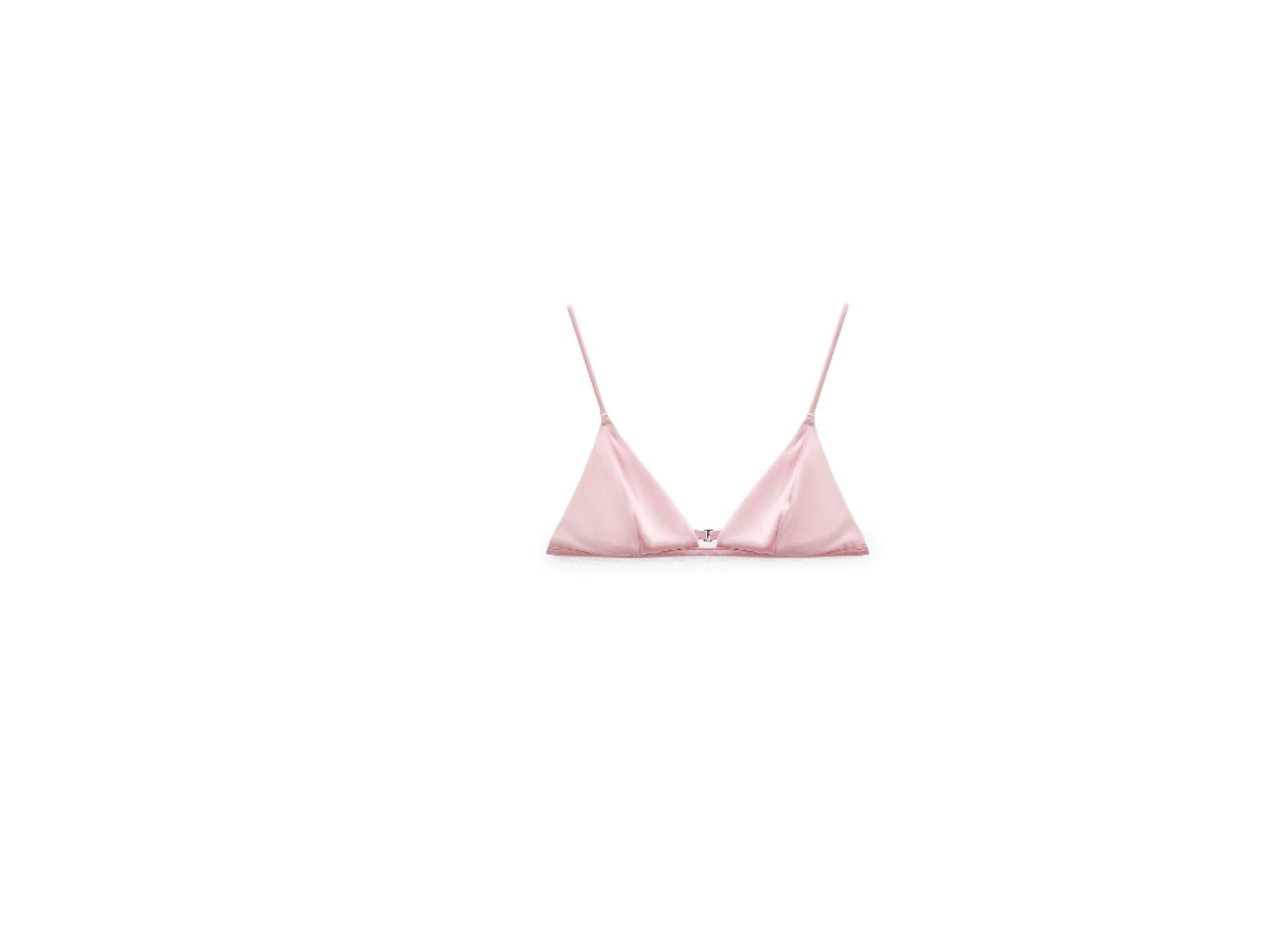 Frau trgtä pinke Kleidung 