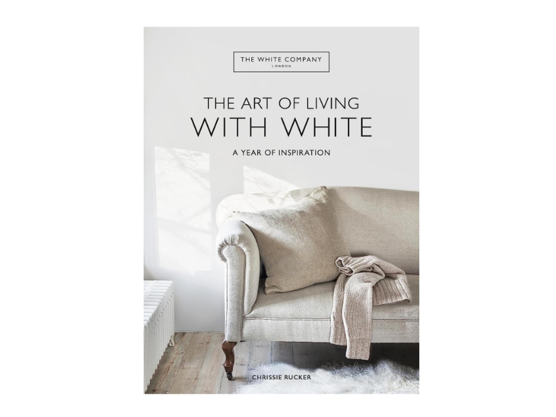 The Art of Living With White Coffee Table Book