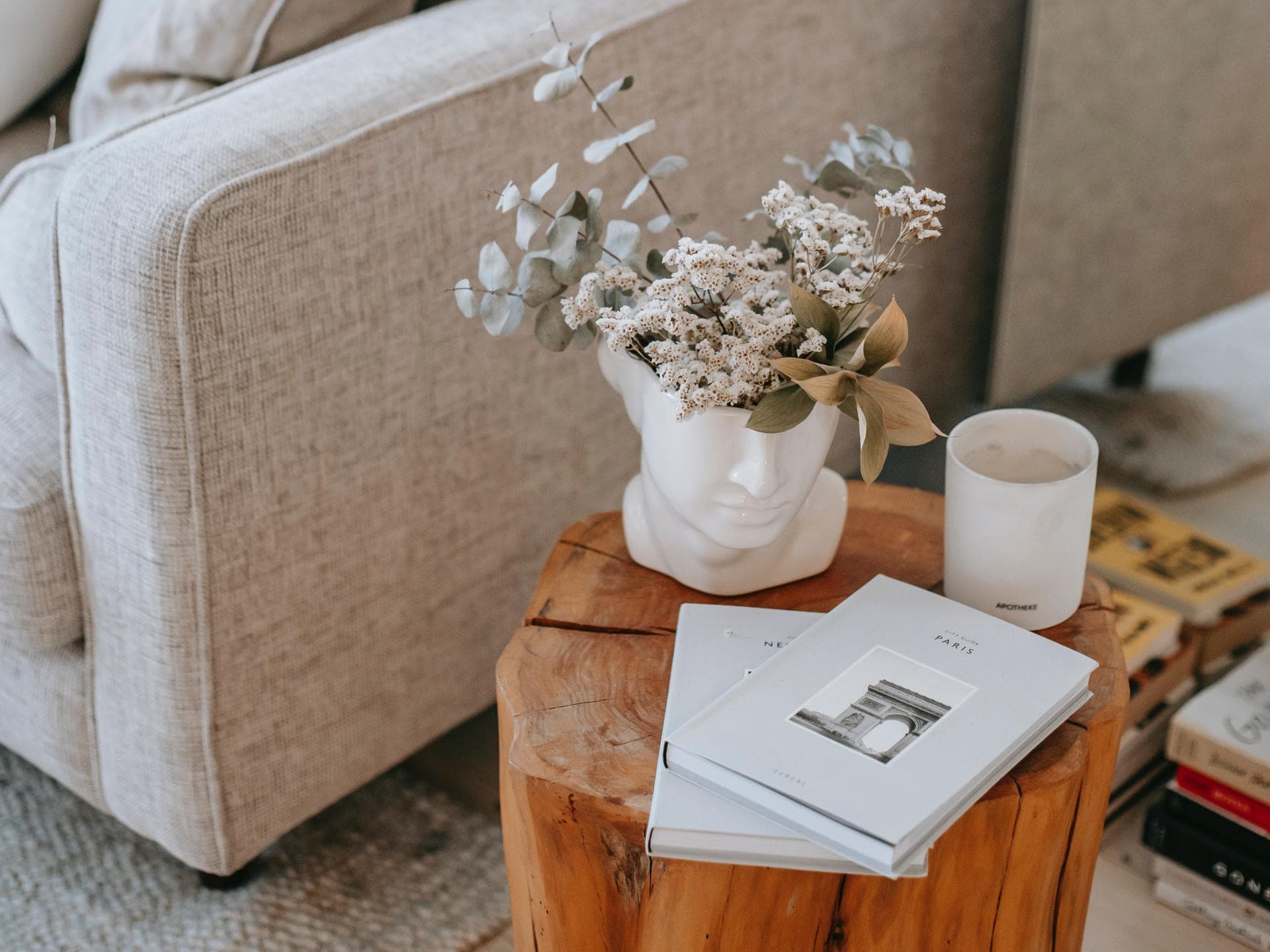 Dekoration für das Wohnzimmer Dekoration im Wohnzimmer