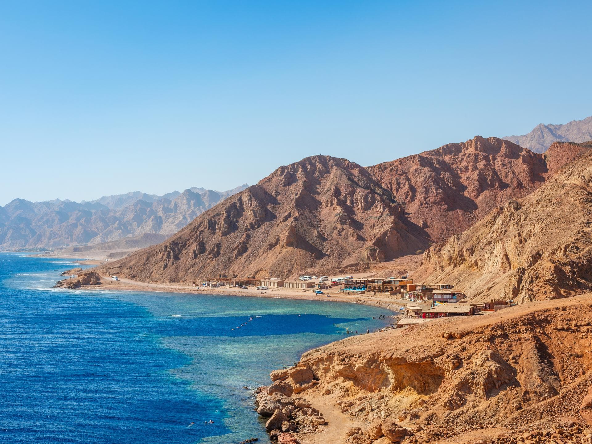 Das Blue Hole in Ägypten