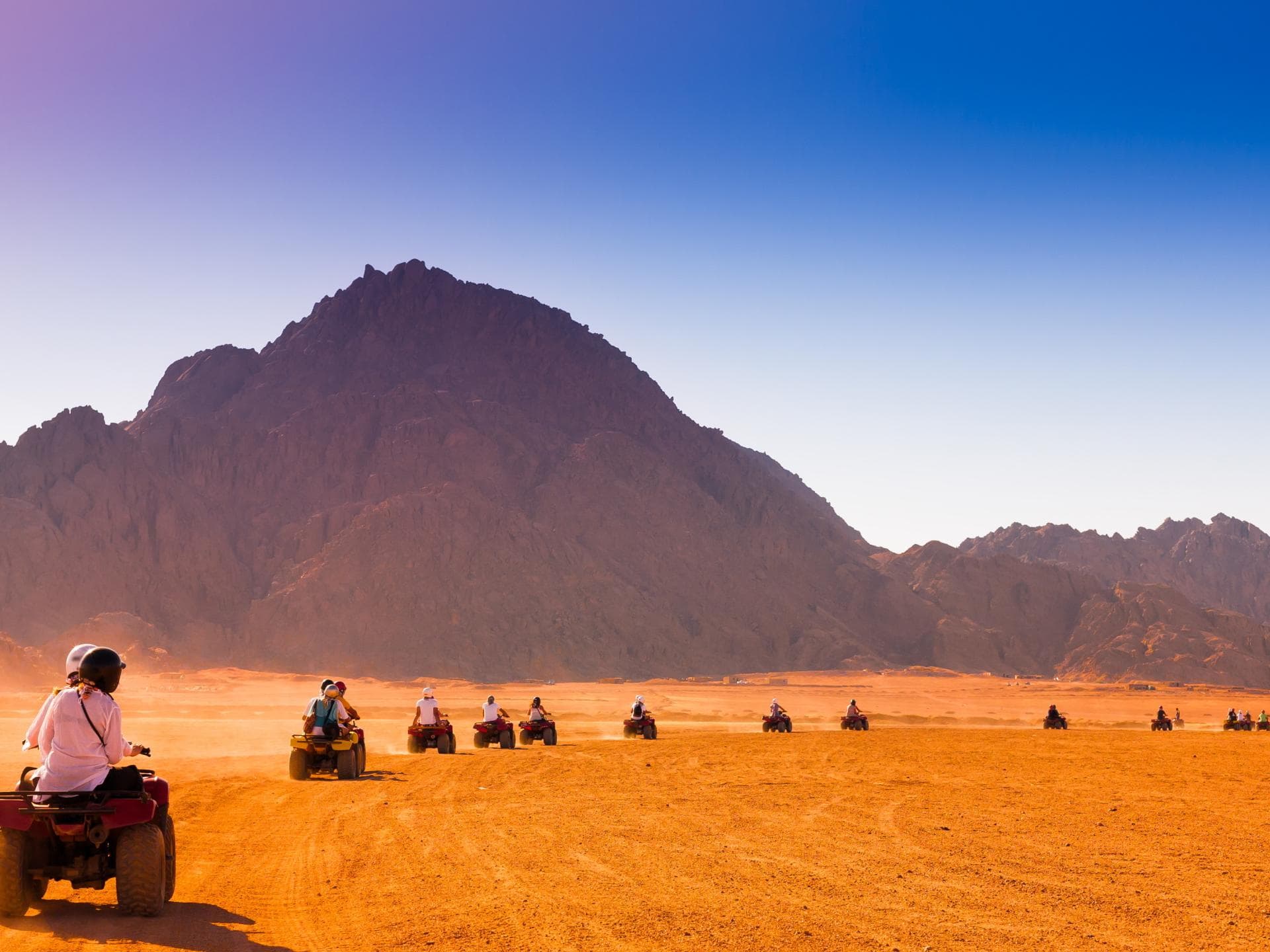 Quad-Fahrt in der Wüste