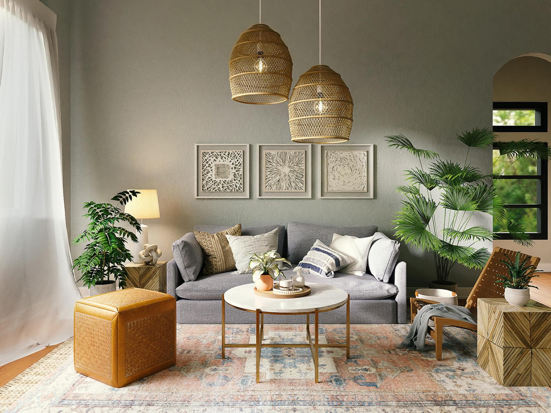 Wohnzimmer einrichten: Mit diesen 5 Interior-Teilen bringst du mediterranes  Flair in den Raum, image size:1920x1440