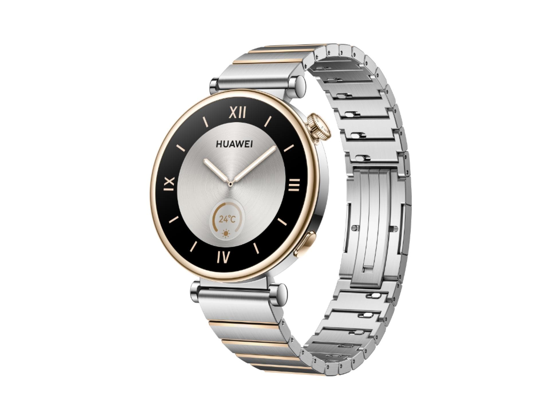 HUAWEI WATCH GT 4 in Silber und Gold