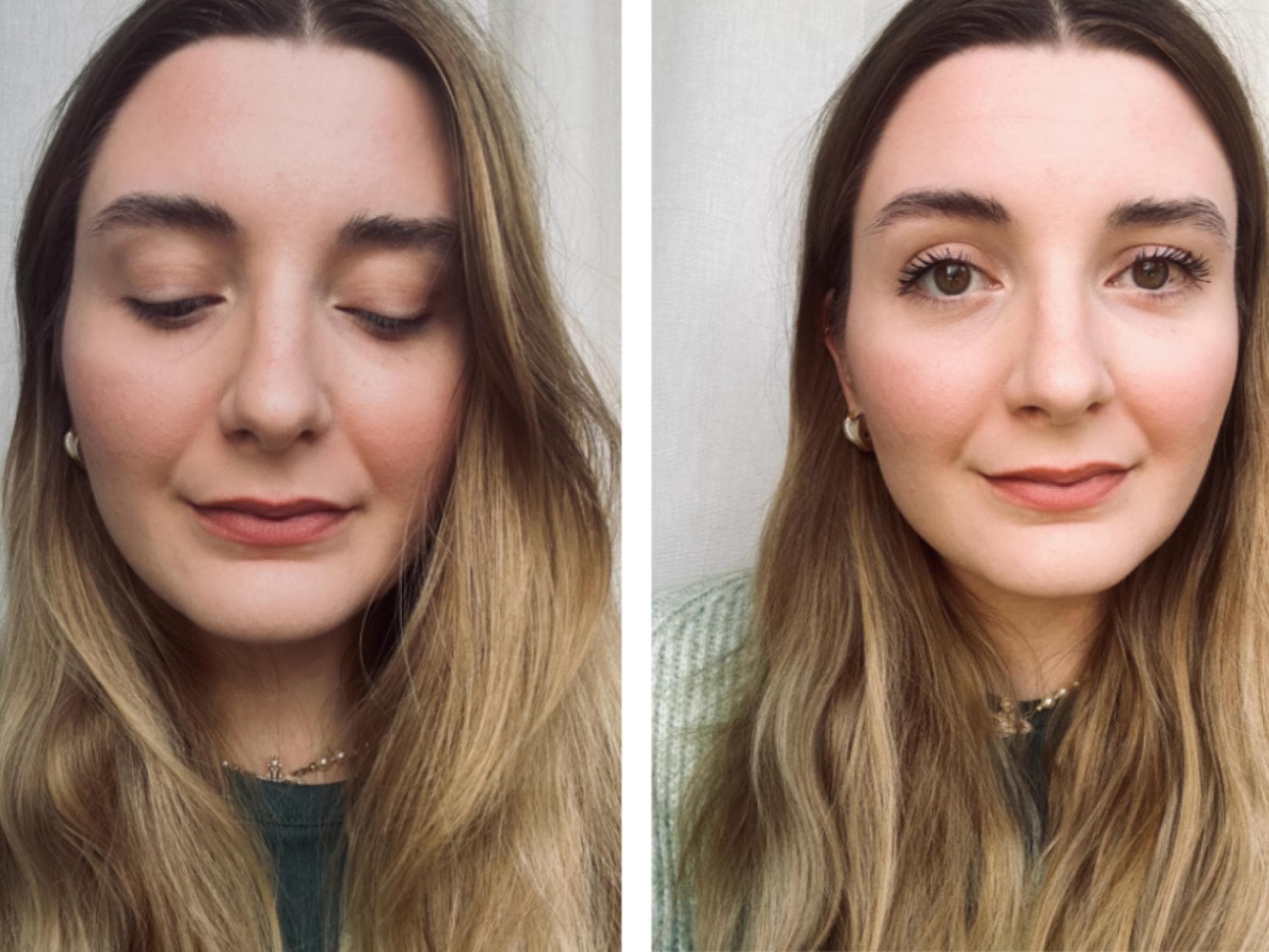 Max Factor Mascara vorher und nachher