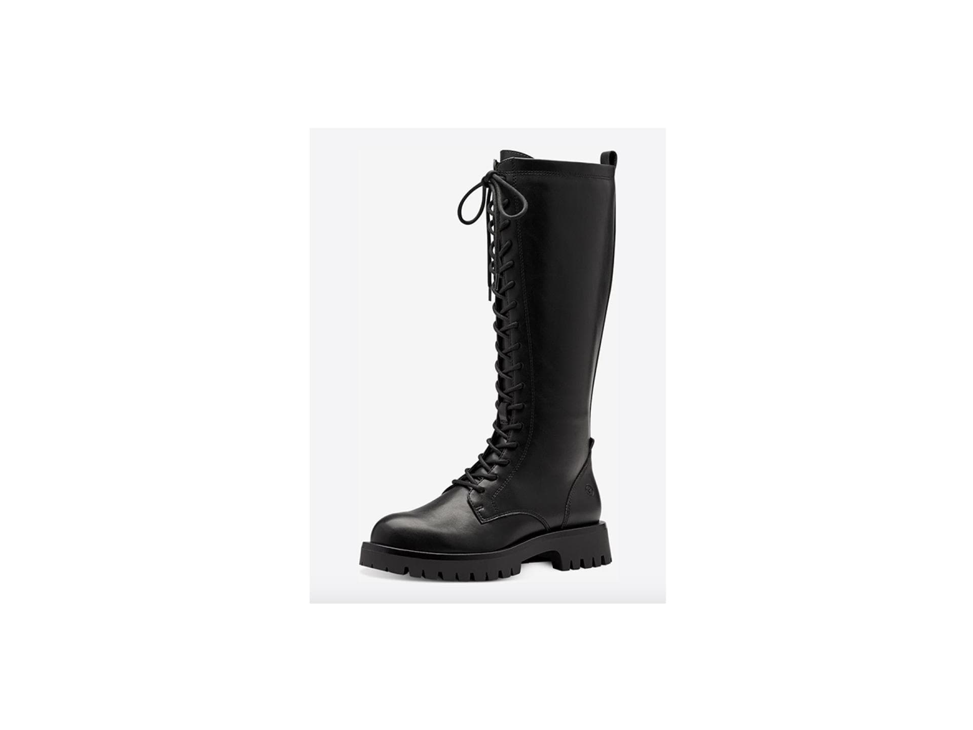 Schwarzer Schnürstiefel von Tamaris