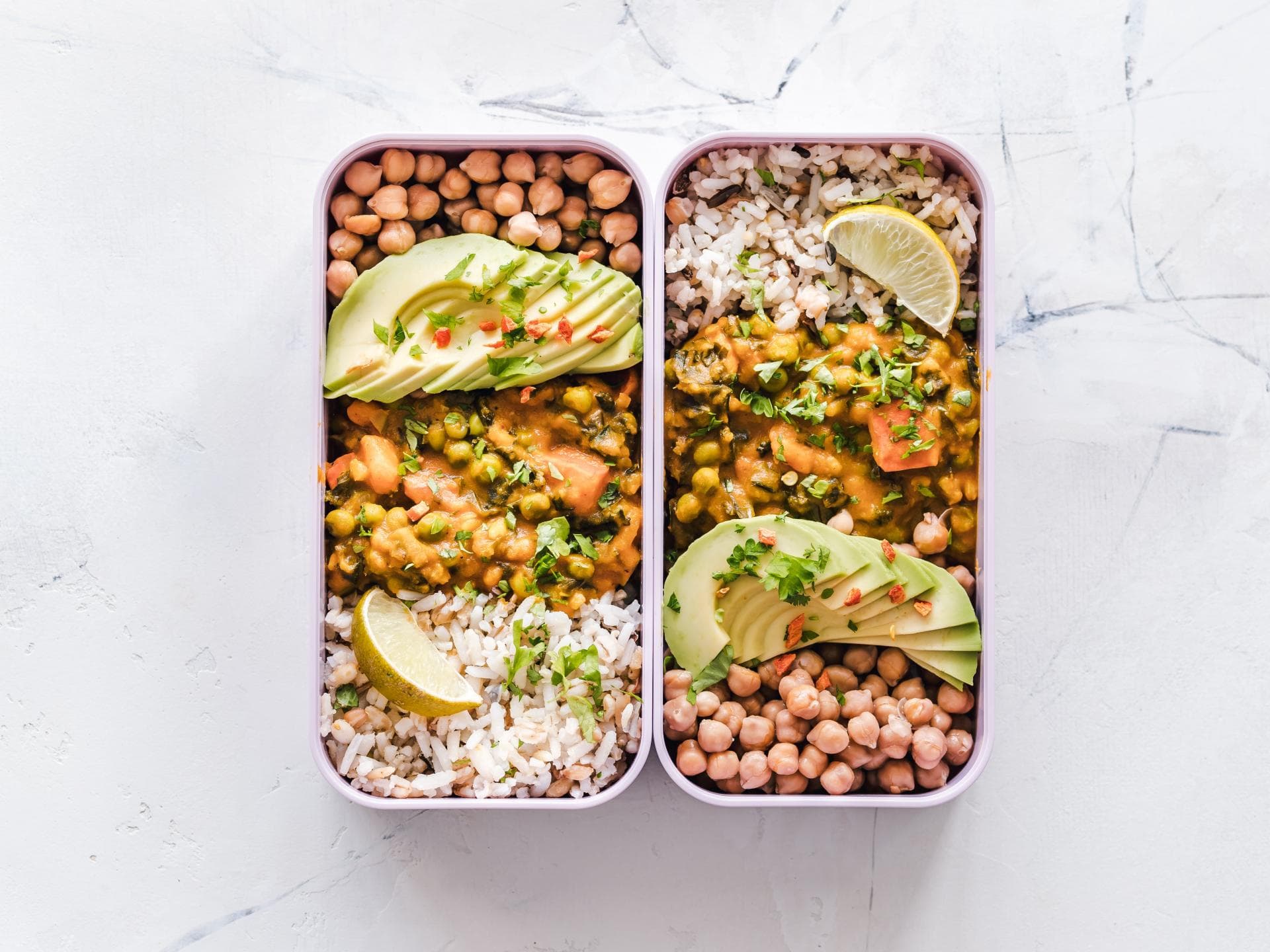 Veganes Meal Prep