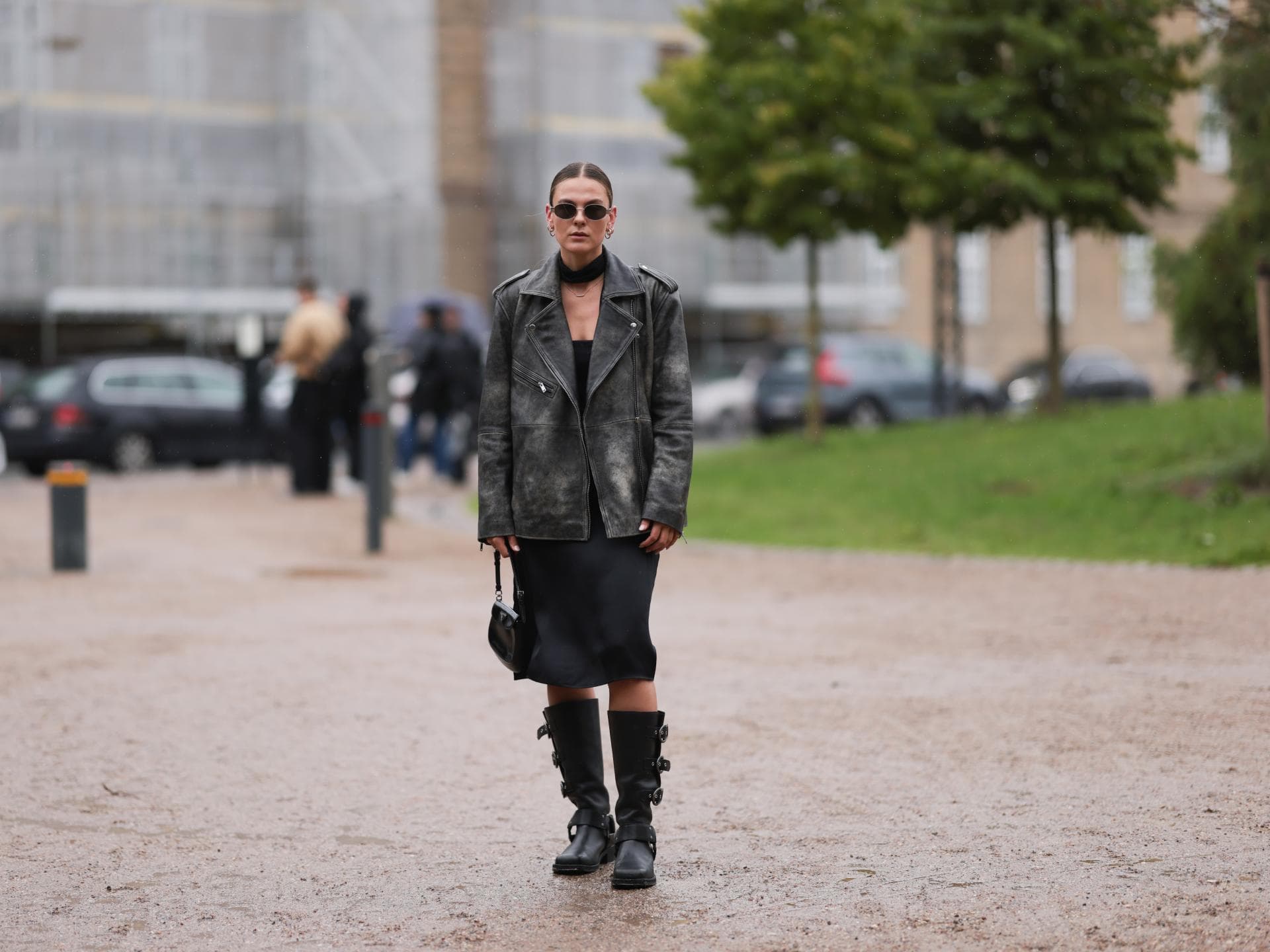 Angesagter als Chunky Boots: Diese Stiefel sind der Winter-Trend Alessa Winter in Biker Boots
