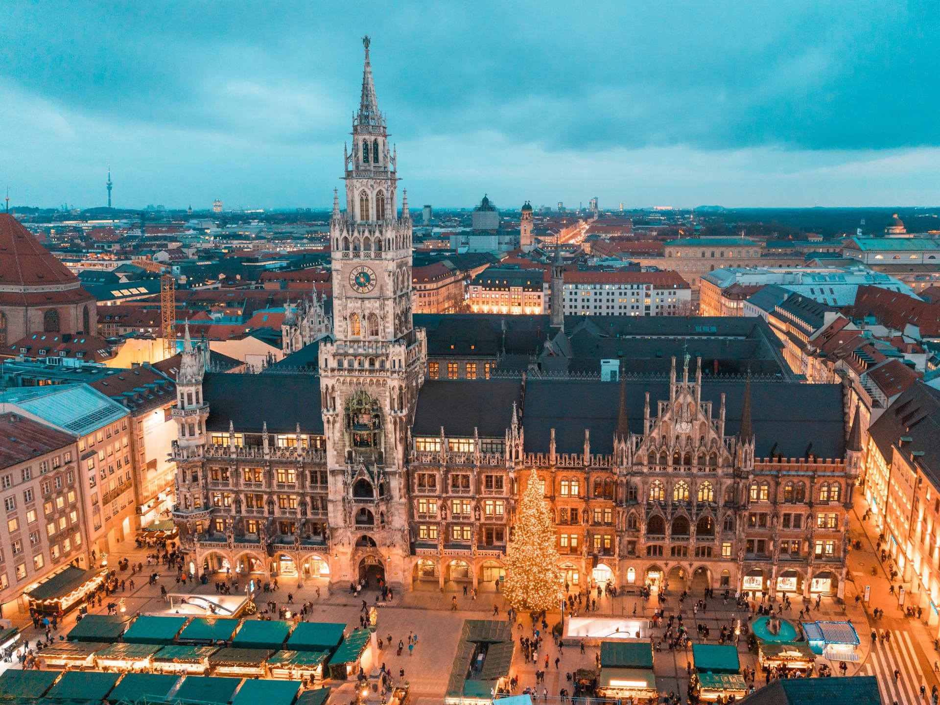 München zu Weihnachten