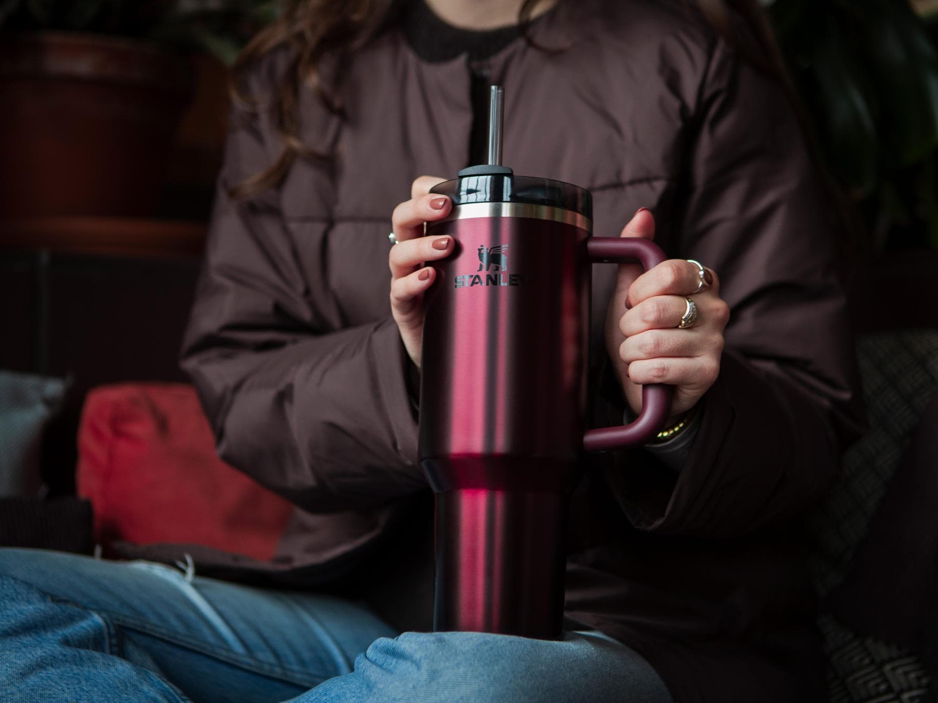 Trinkbecher mit Strohhalm Stanley Quencher