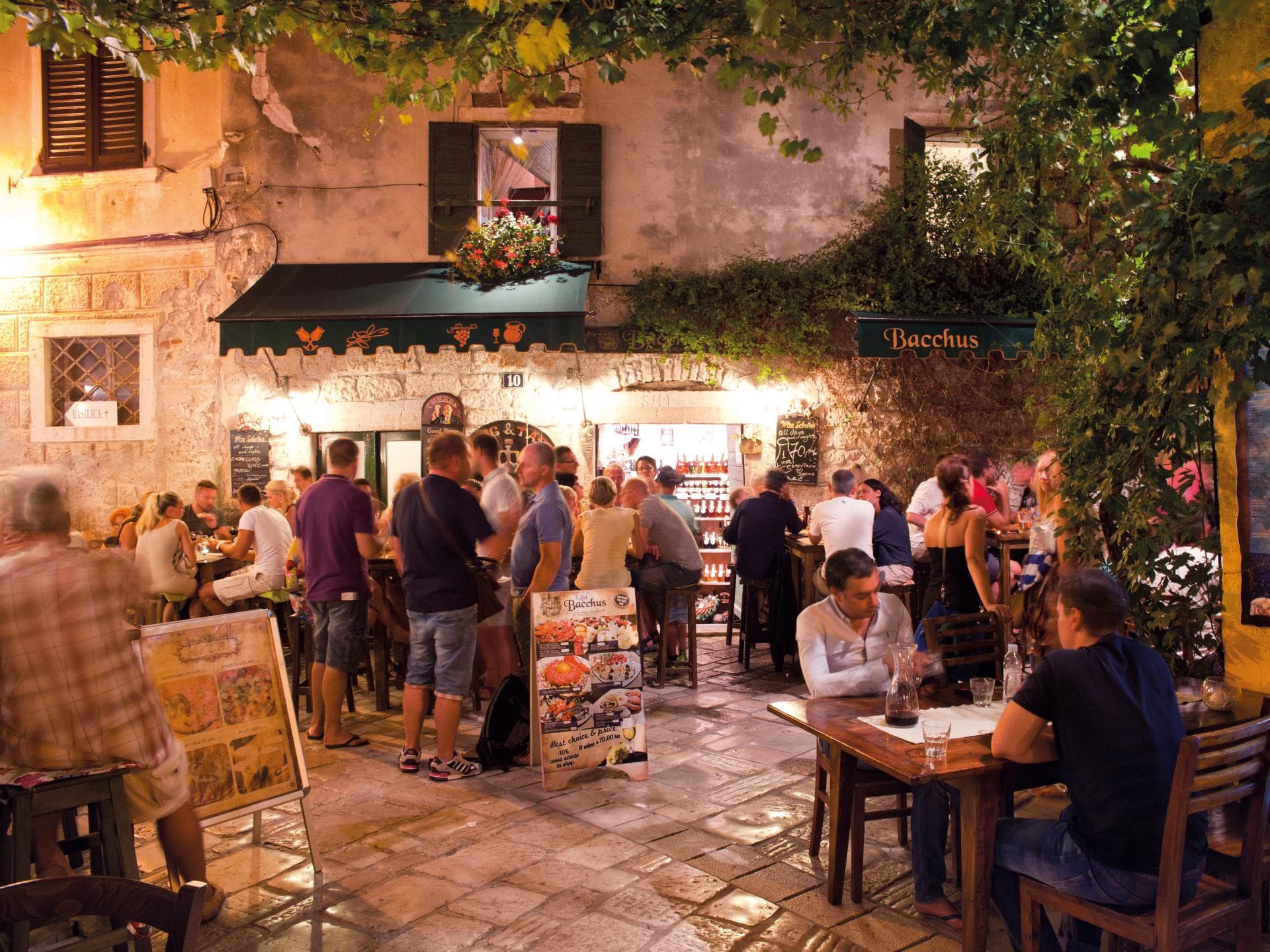 Traditionsreiche Gastronomie hat in Poreč einen sehr hohen Stellenwert.