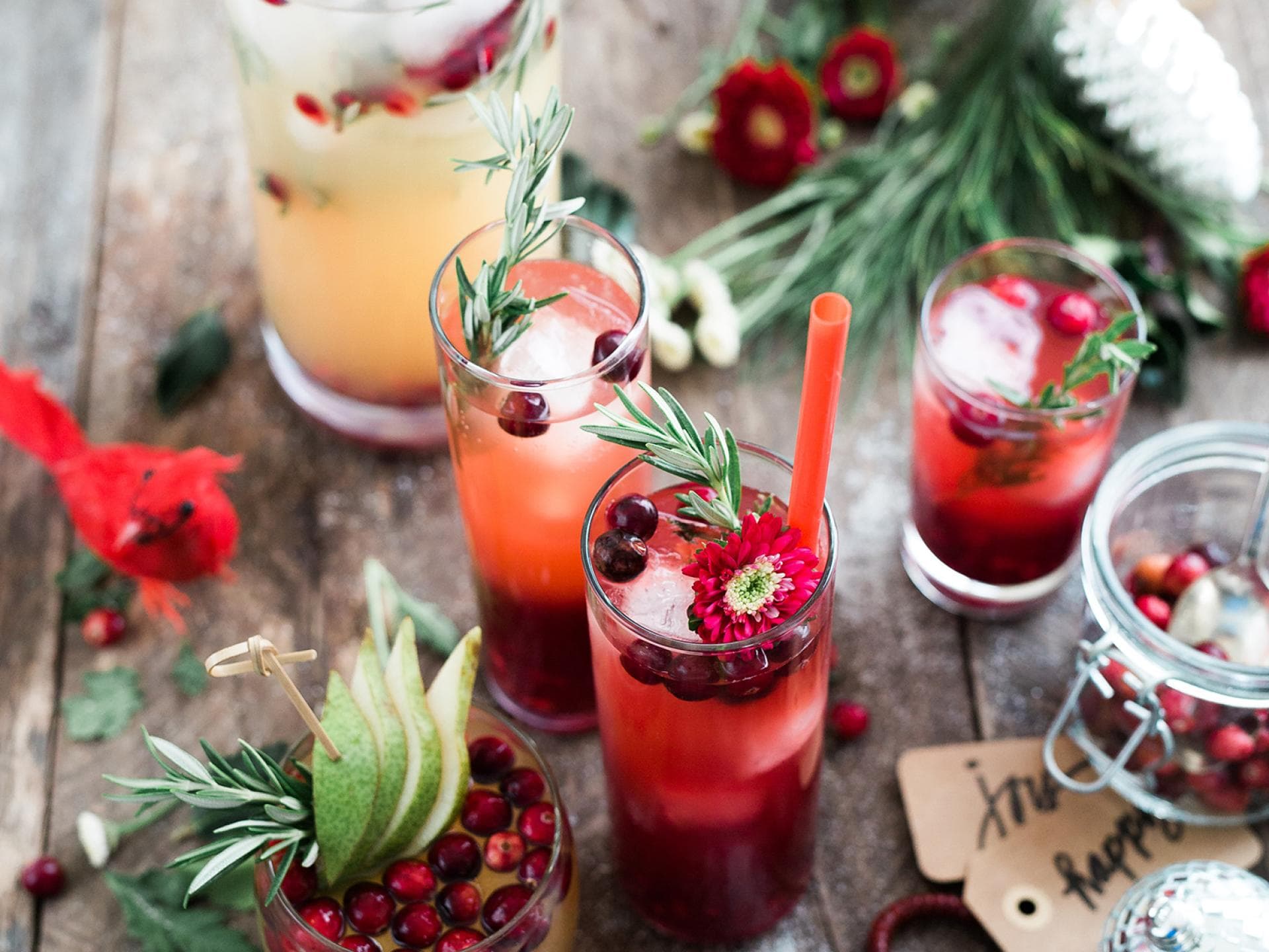 Cocktails für Weihnachten