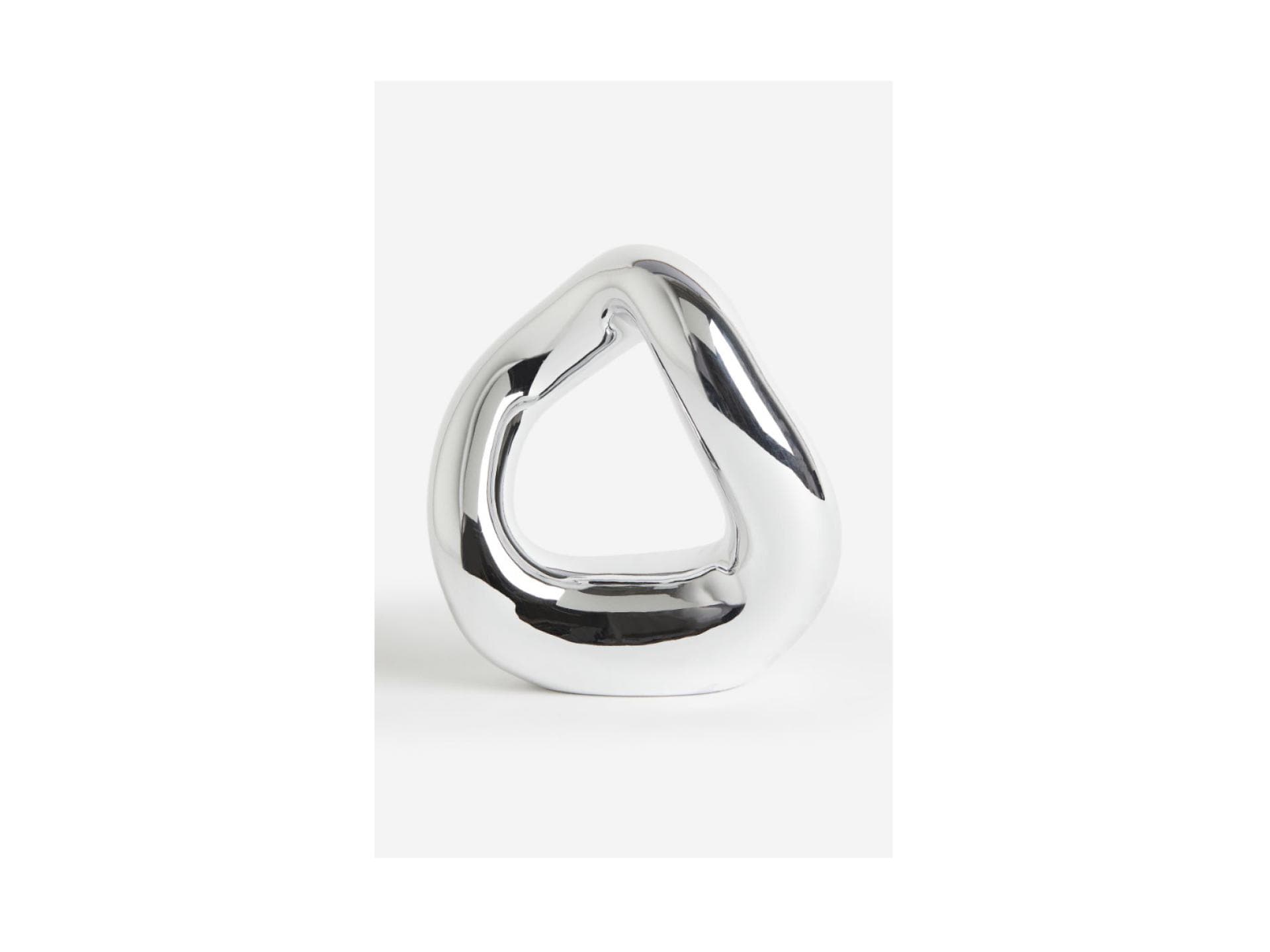 H&M Skulptur Chrom