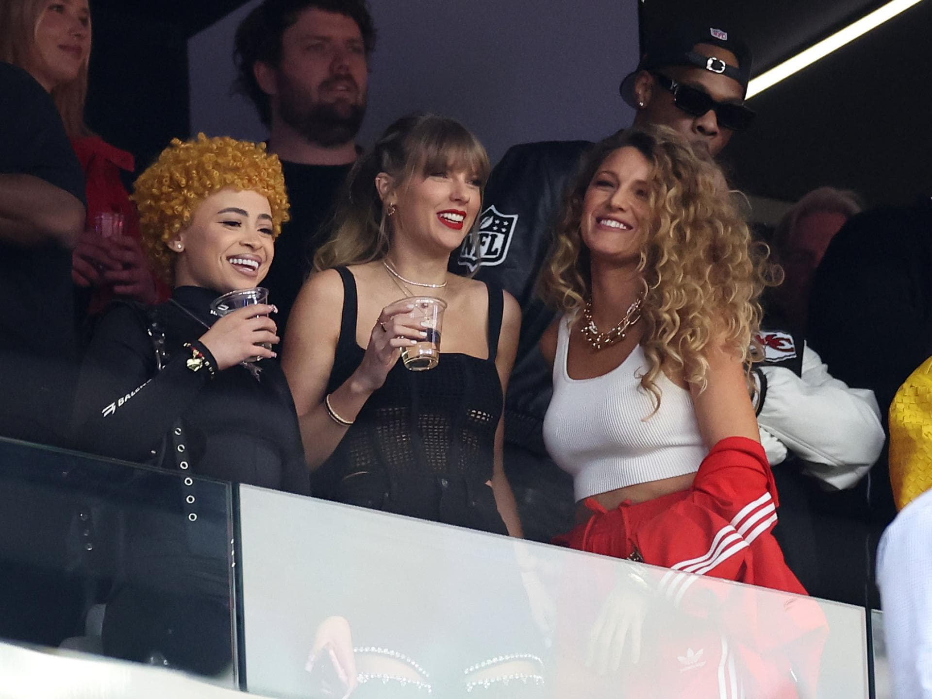 Blake Lively und Taylor Swift beim Super Bowl 2024