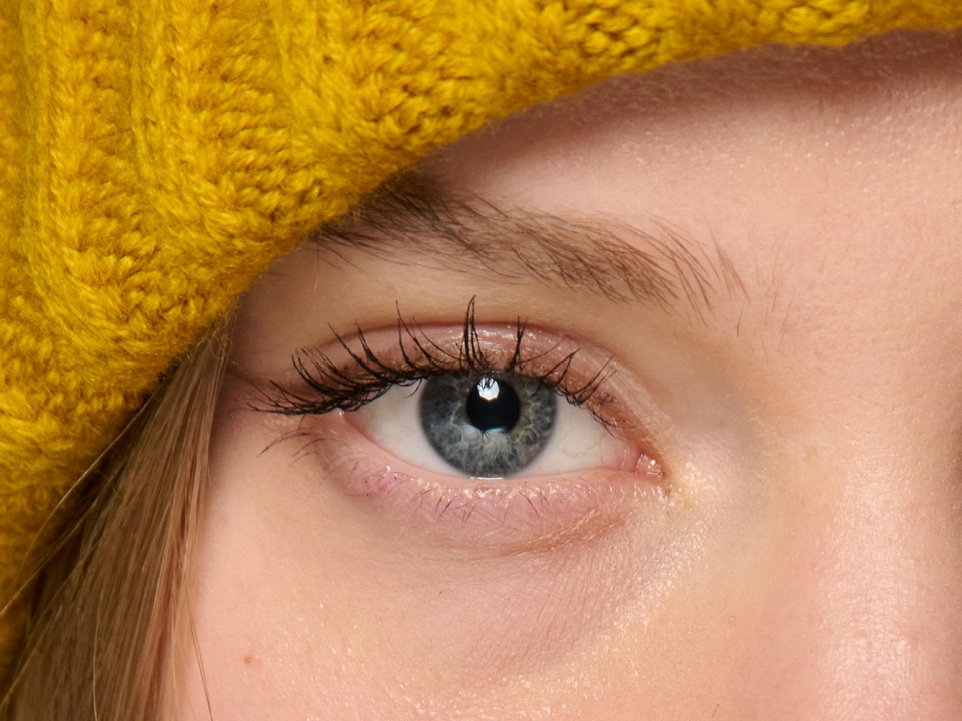 Augen-Make-up von Model