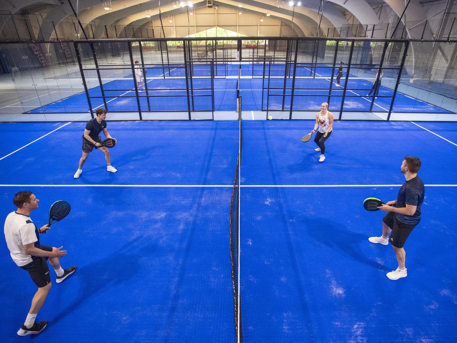 Padel im Aspria Alstertal Padel im Aspria Alstertal